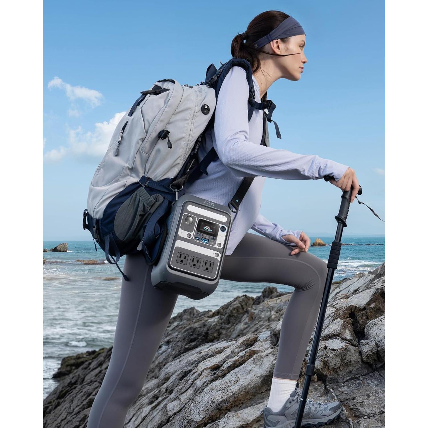 Correa Ajustable Anker SOLIX C300 DC - Nylon Acolchado 0.4-1.5m