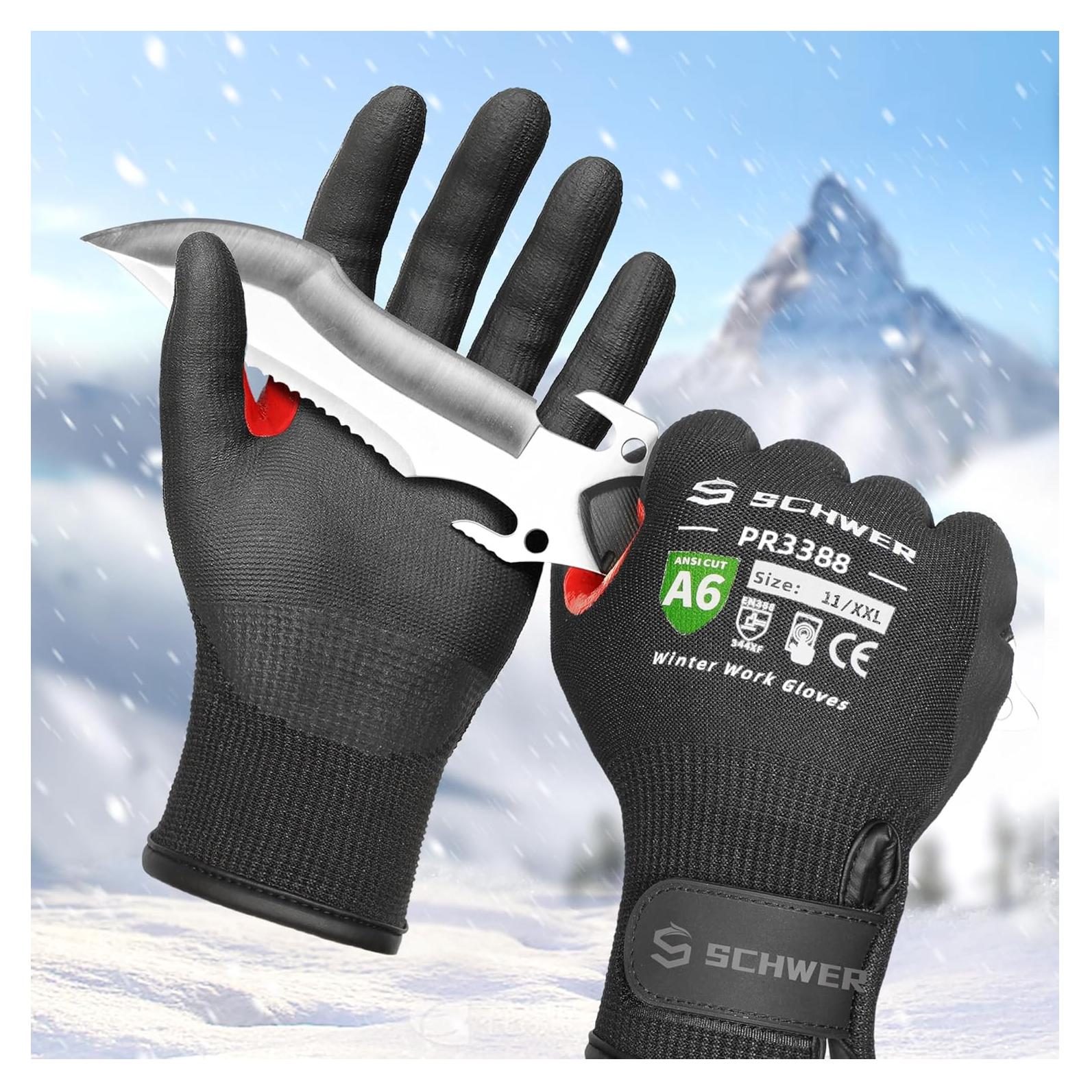 Guantes de Trabajo Schwer PR3388 Aislantes Térmicos XXL