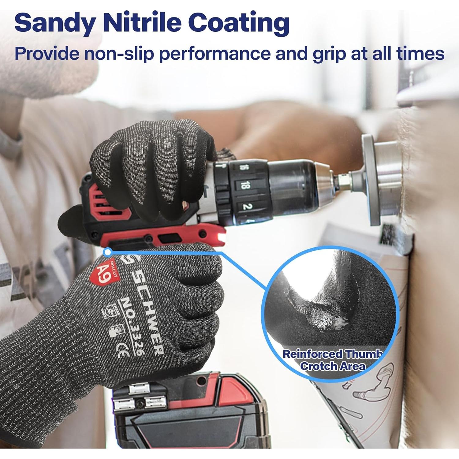 Guantes Schwer ProGuard PR3326 A9 Antideslizantes XXL