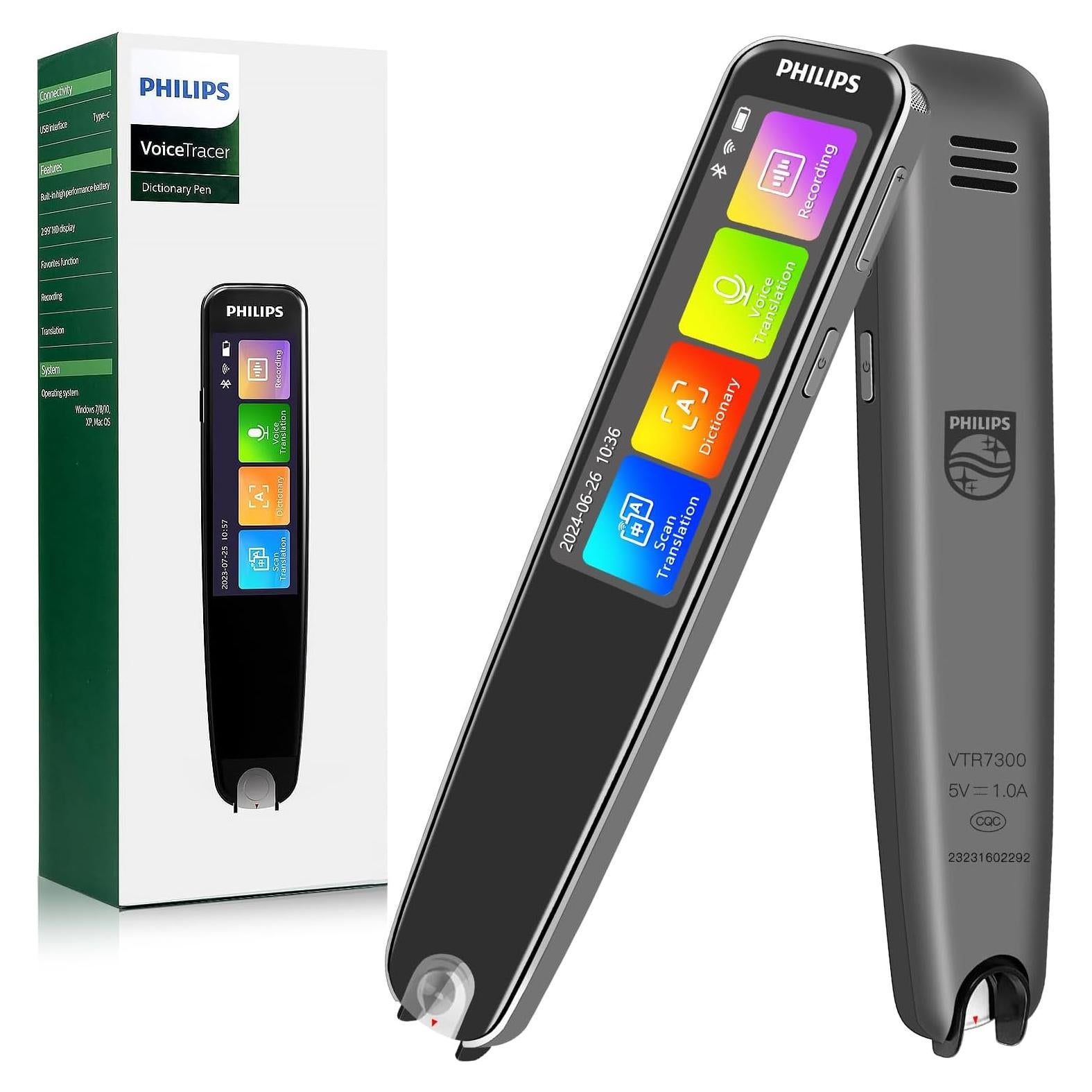 Bolígrafo Traductor Hiwtonk VTR7300 Inalámbrico para Dislexia