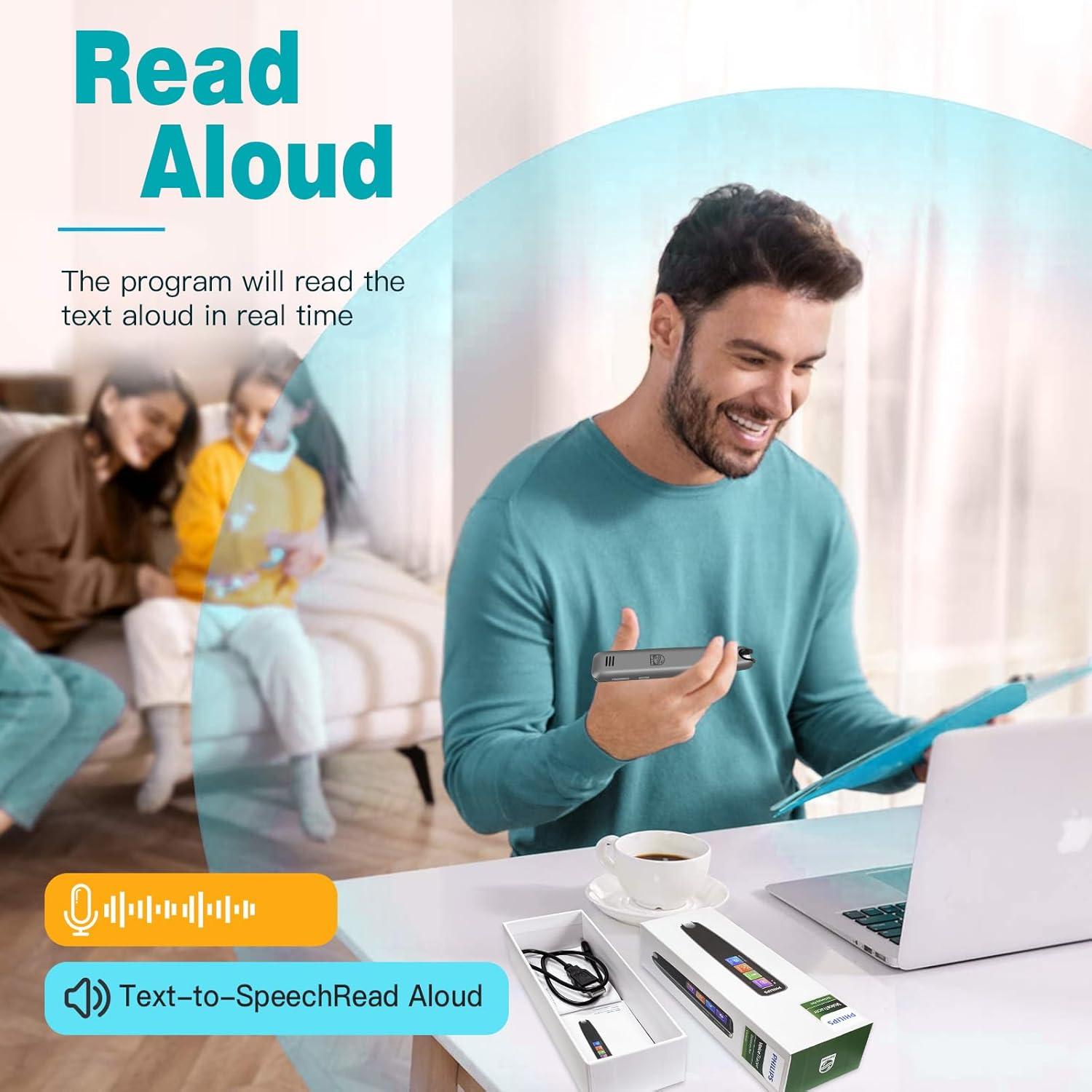 Bolígrafo Traductor Hiwtonk VTR7300 Inalámbrico para Dislexia