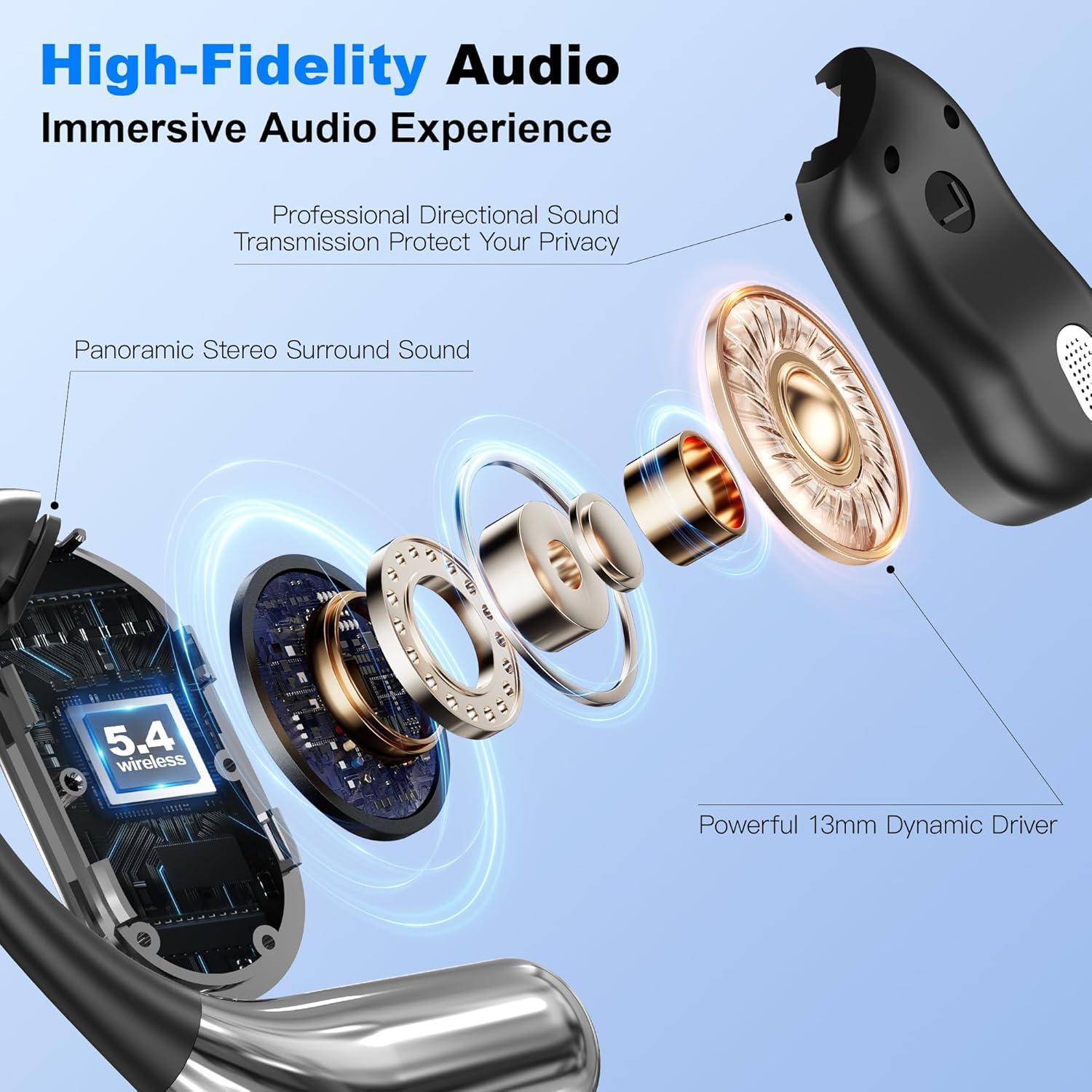 Auriculares Traductores AI 3 en 1 Negro - 134 Idiomas