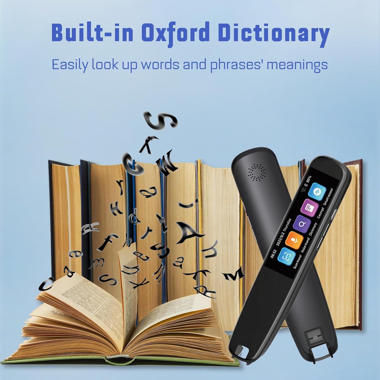 Bolígrafo Traductor de Voz EBTOOLS 130+ Idiomas Escaneo Offline