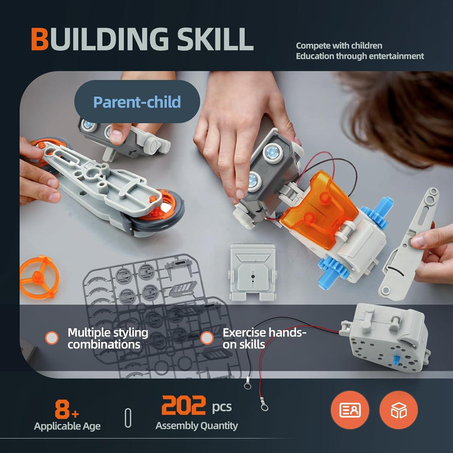 Kit de Robot STEM 12 en 1 Jiakora para Niños 8 a 16 Años