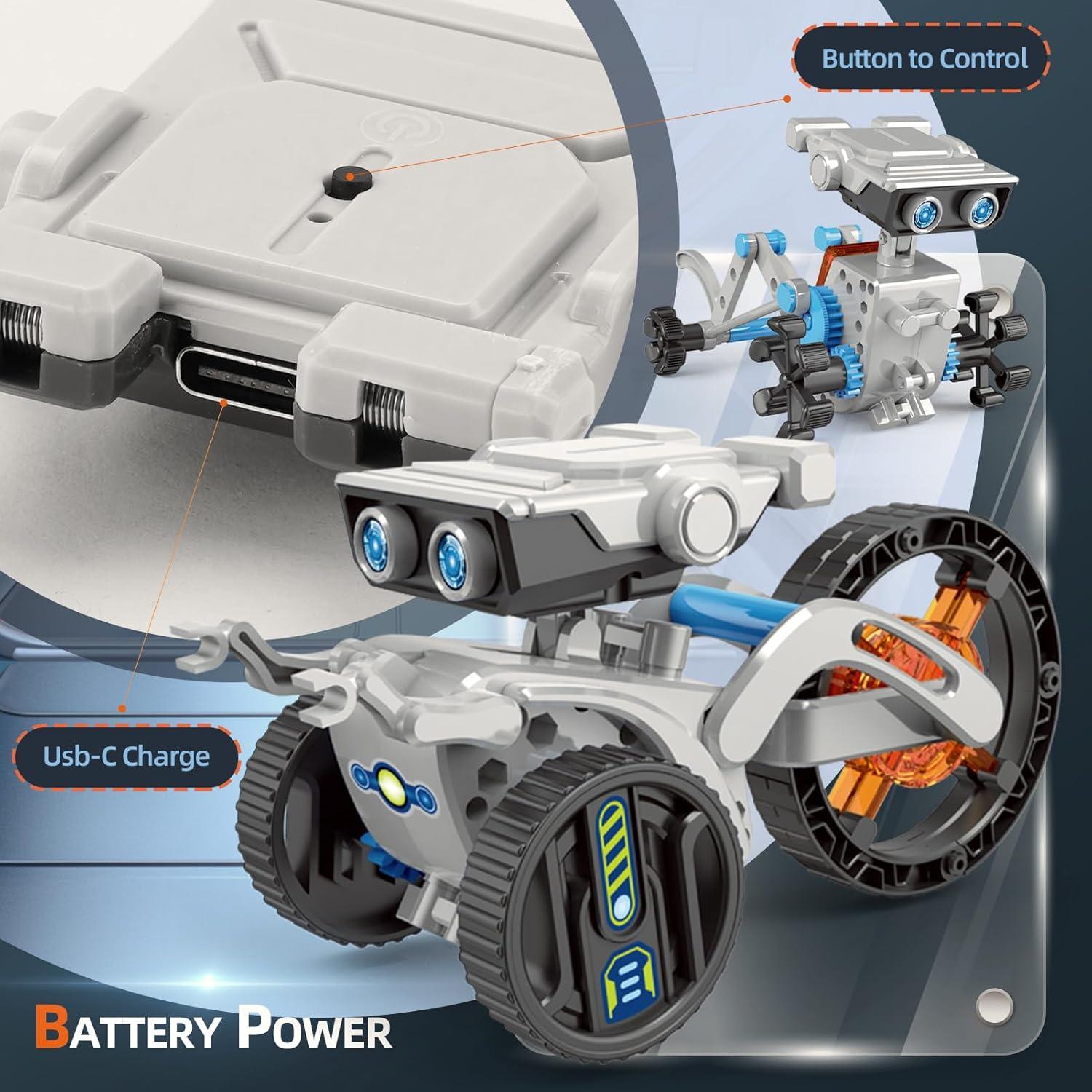 Kit de Robot STEM 12 en 1 Jiakora para Niños 8 a 16 Años