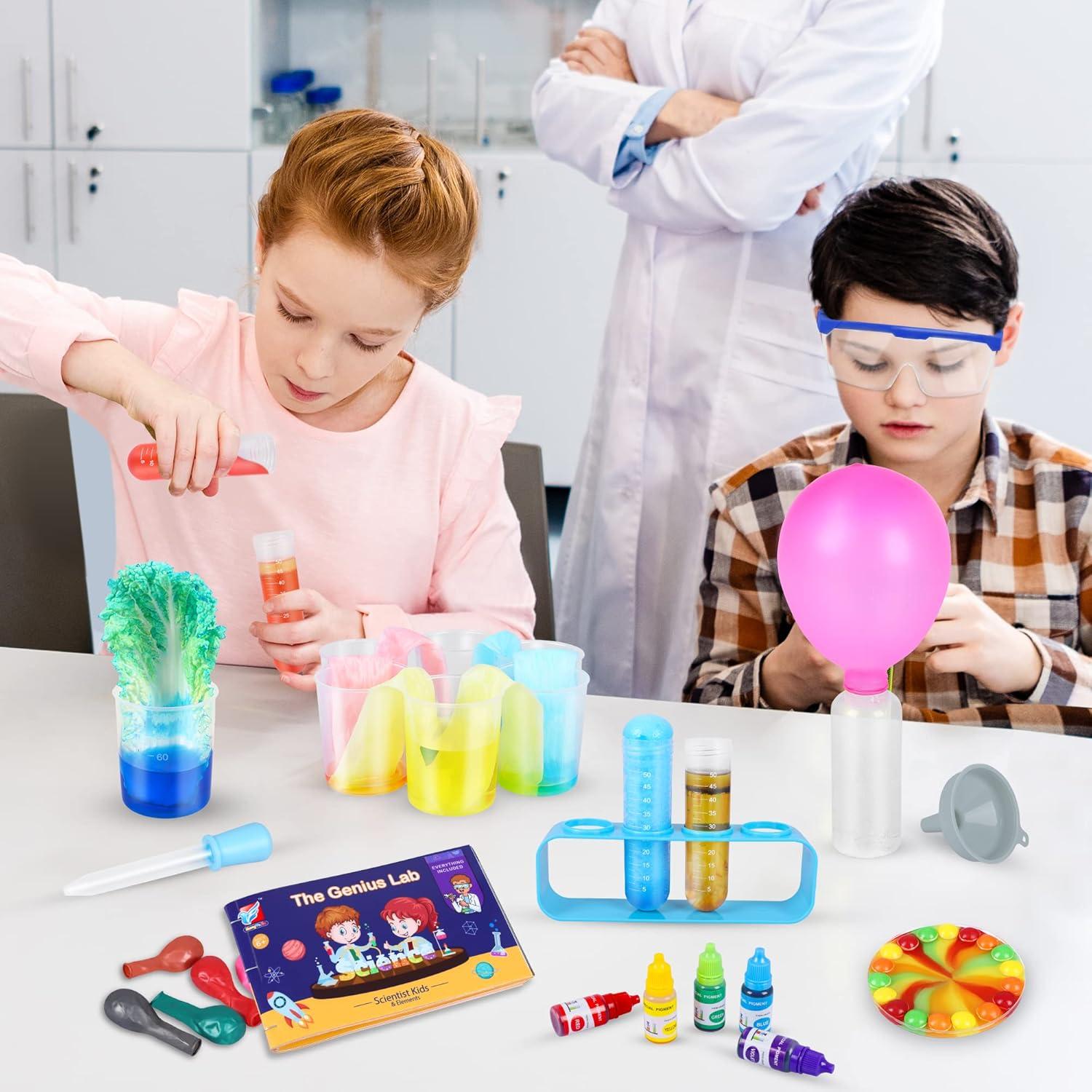 Kit de Ciencia Kuovei con 80 Experimentos para Niños 6-9 Años