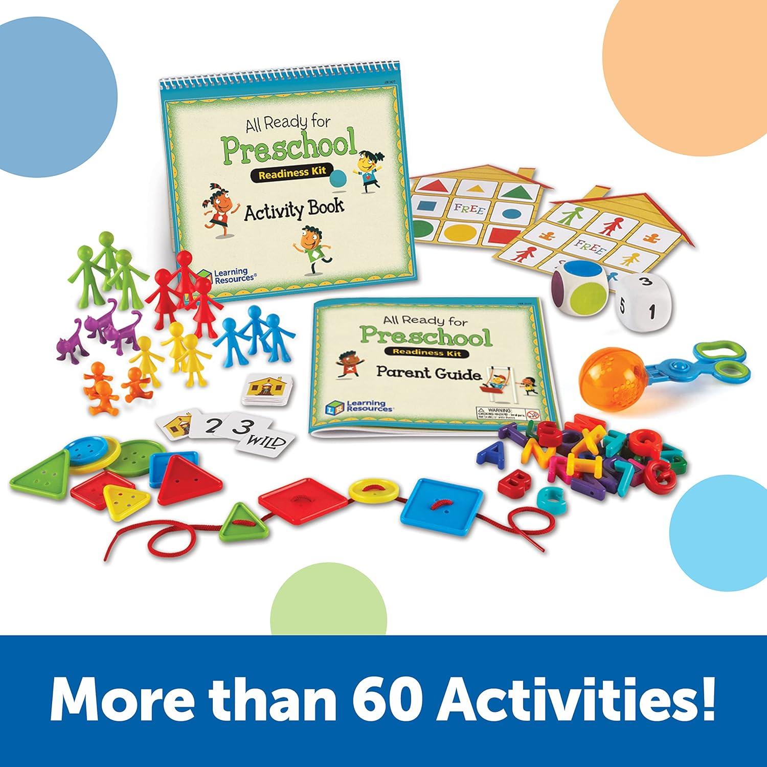 Kit de Preparación Preescolar Learning Resources LER3477 - 60 Actividades