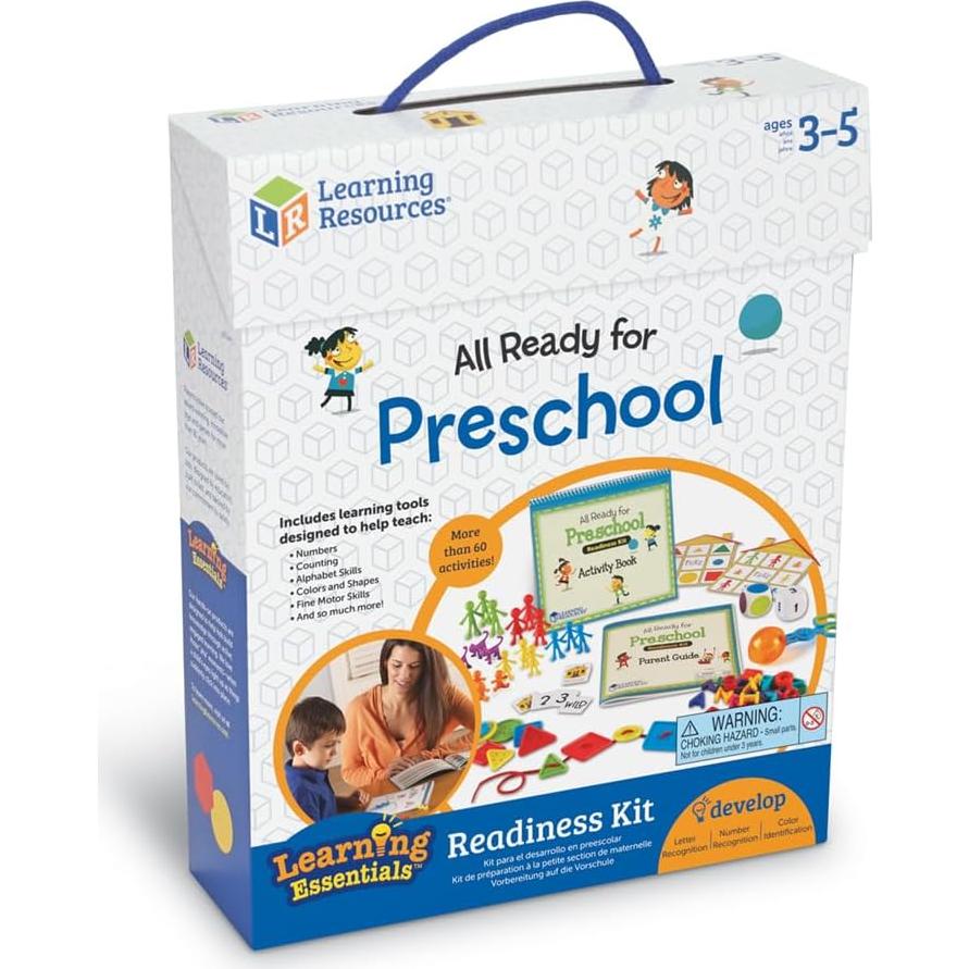 Kit de Preparación Preescolar Learning Resources LER3477 - 60 Actividades