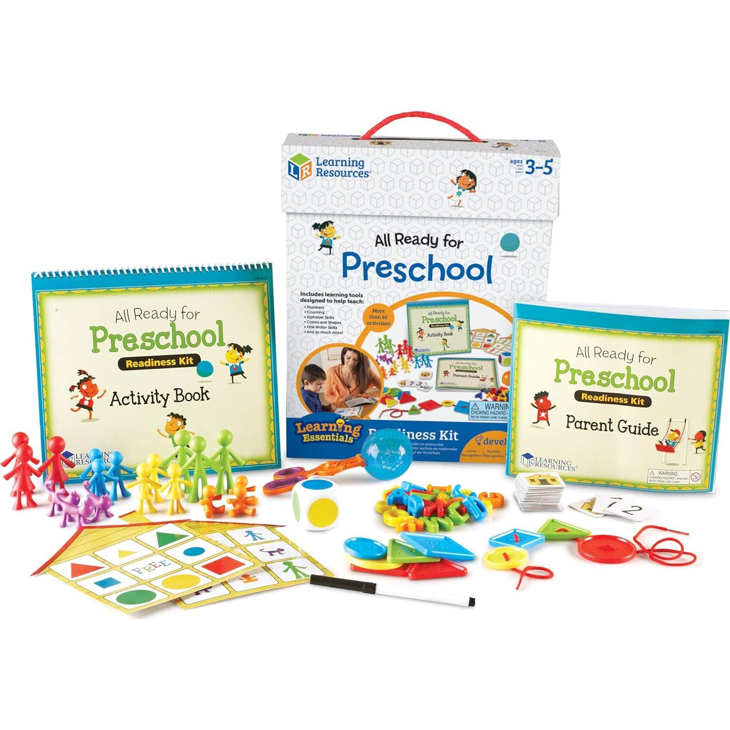 Kit de Preparación Preescolar Learning Resources LER3477 - 60 Actividades