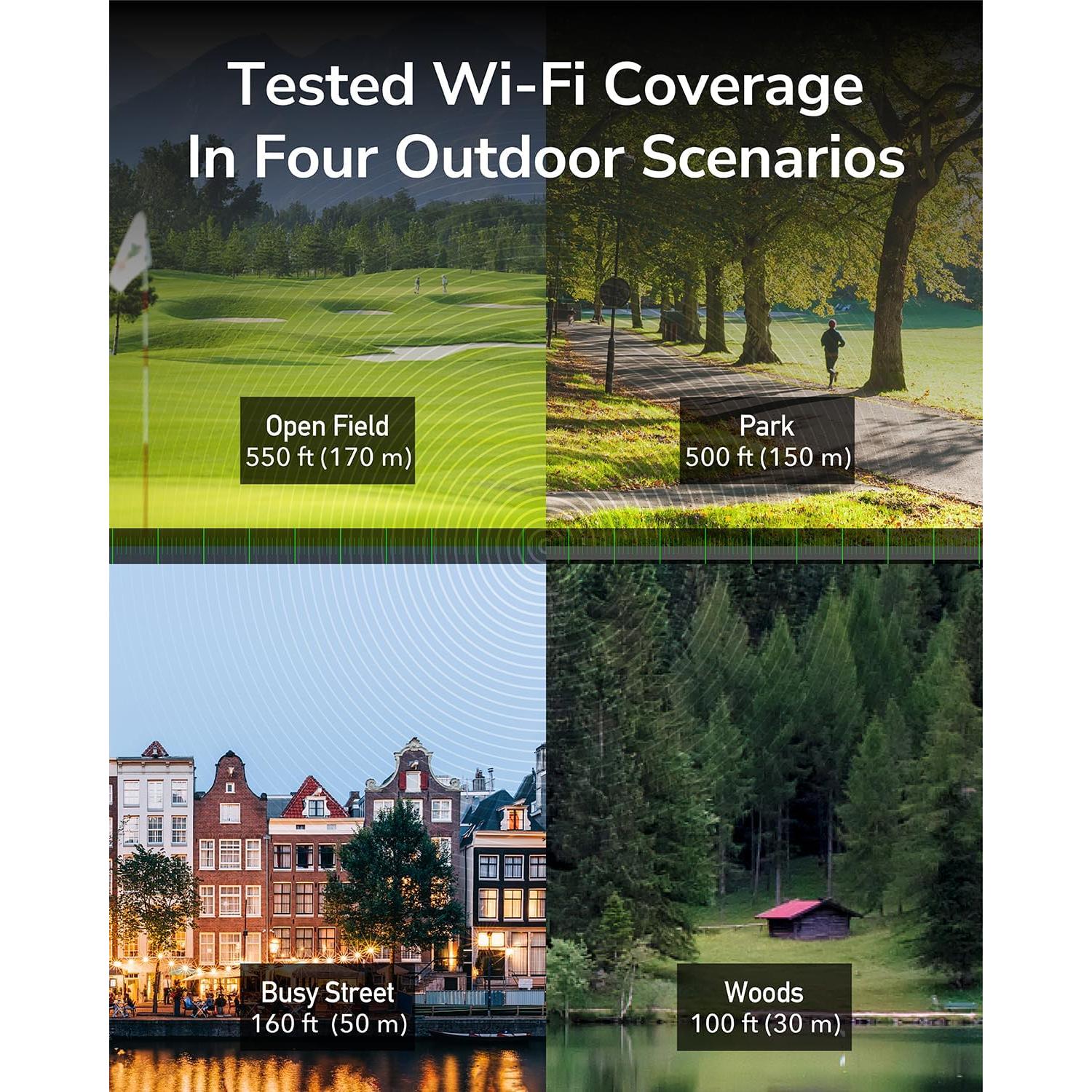 Cudy RE1200 Extensor WiFi Exterior AC1200 IP65 PoE