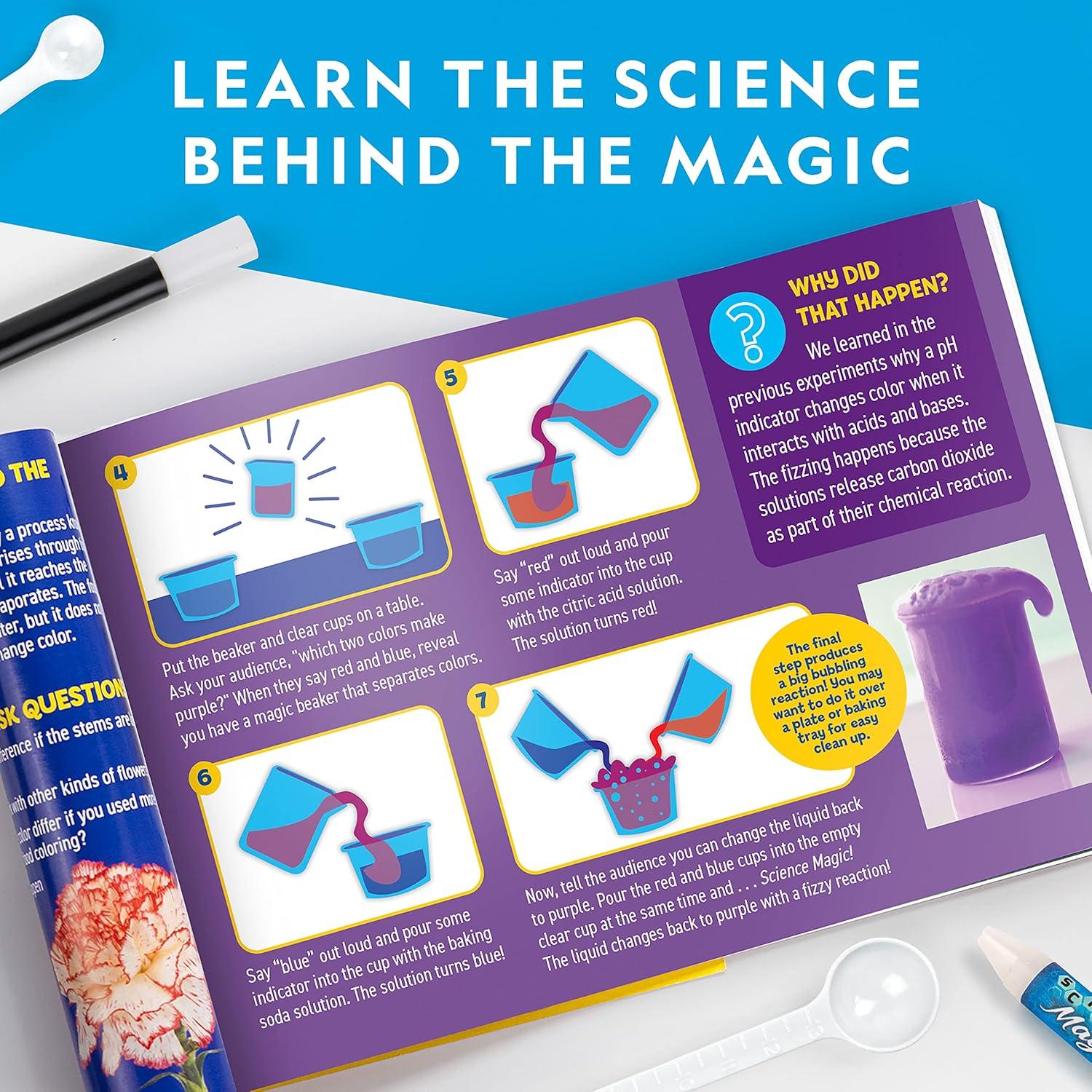 Kit de Ciencia Mágica National Geographic - 10 Experimentos para Niños