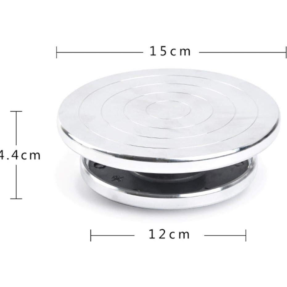 Torno Doble Lado Feqsky 15 cm para Cerámica y Pasteles