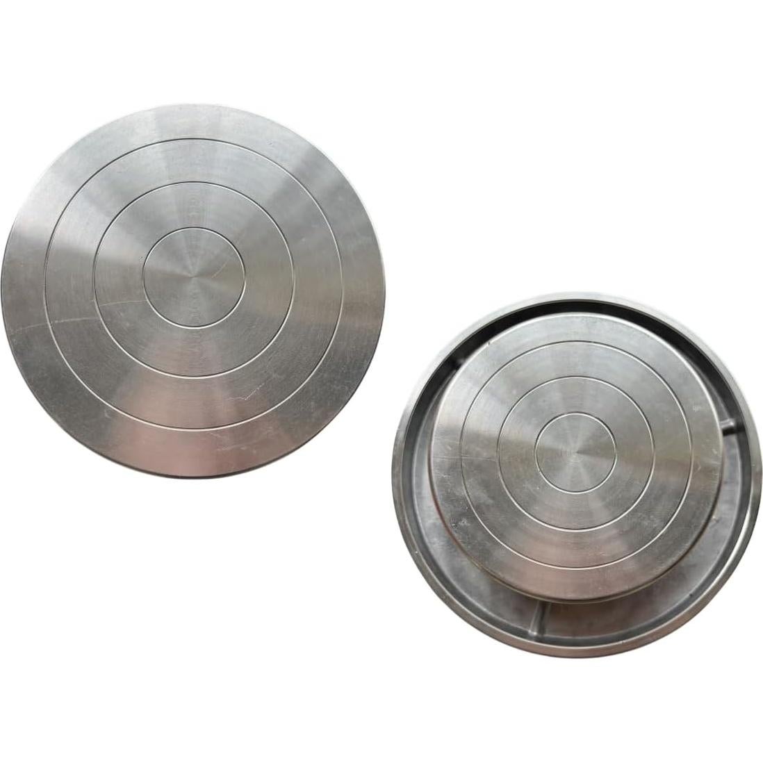 Torno Doble Lado Feqsky 15 cm para Cerámica y Pasteles