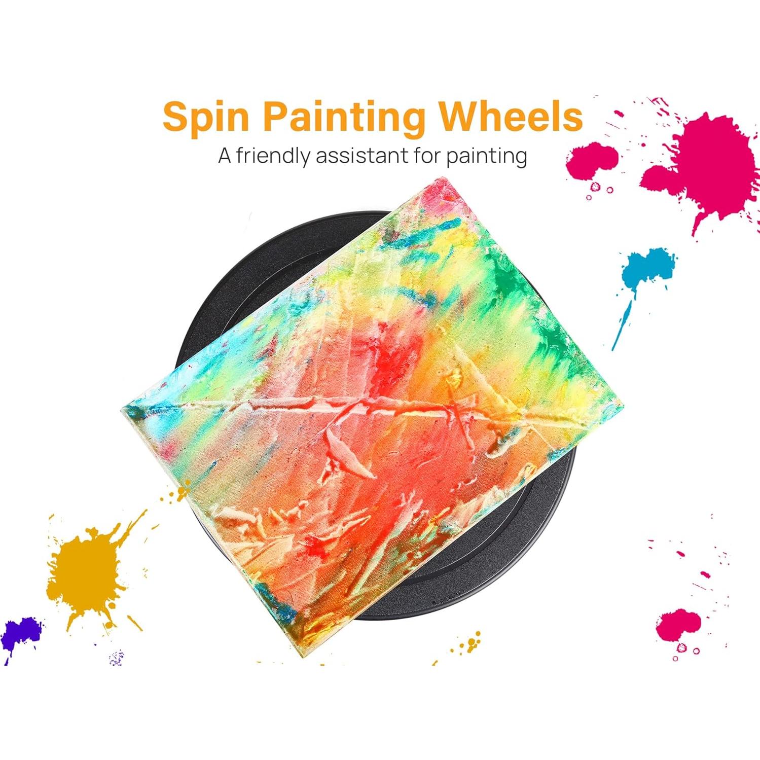 Kootek Plato Giratorio 28 cm para Pintura y Decoración