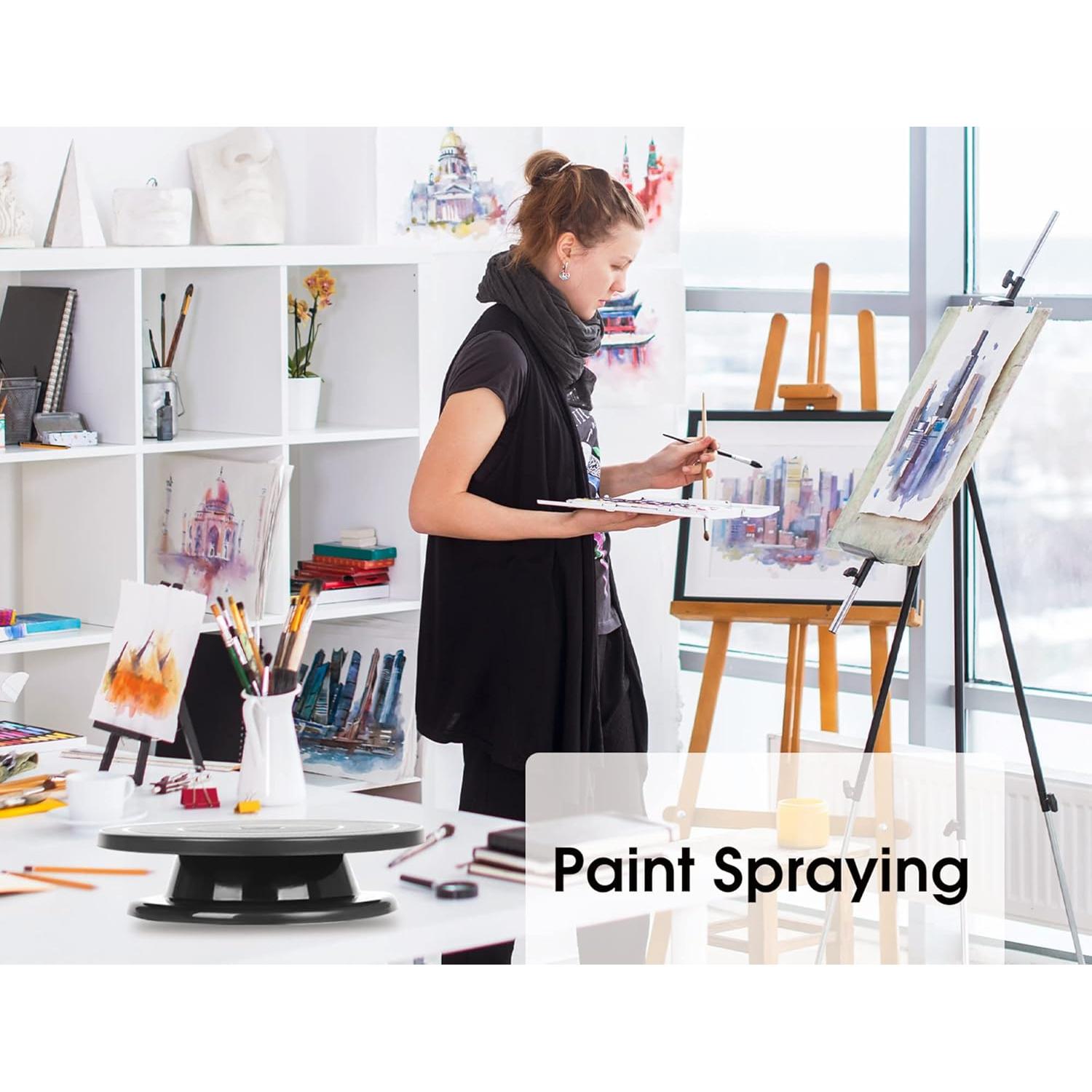 Kootek Plato Giratorio 28 cm para Pintura y Decoración