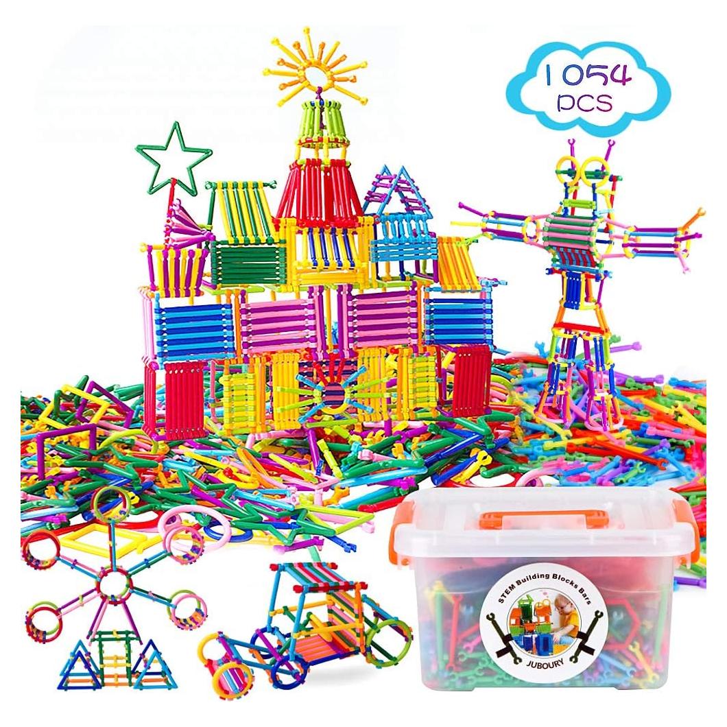 Juguete de Construcción Juboury 1054 Piezas Set Educativo STEM