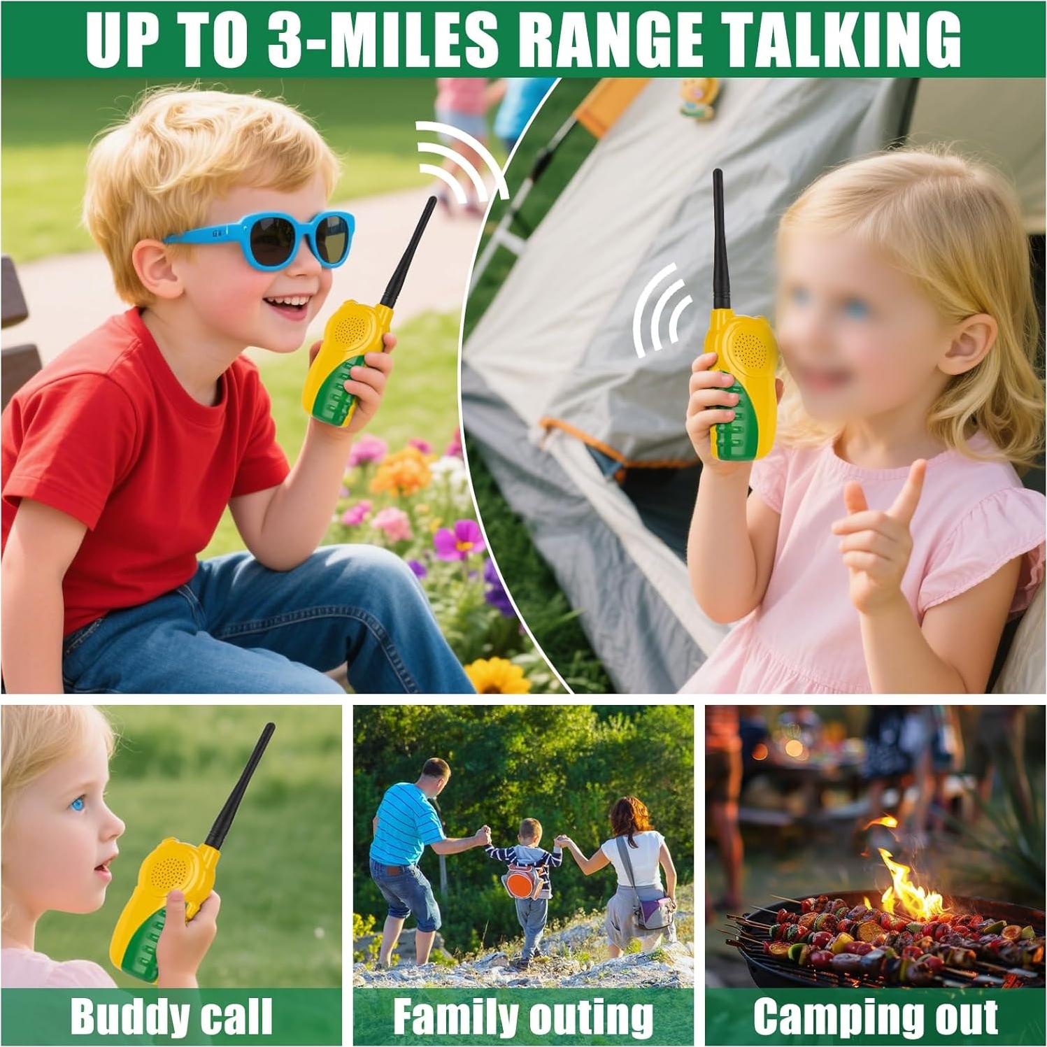 Kit de Exploración al Aire Libre GPUSFAK con Tienda y Walkie Talkies