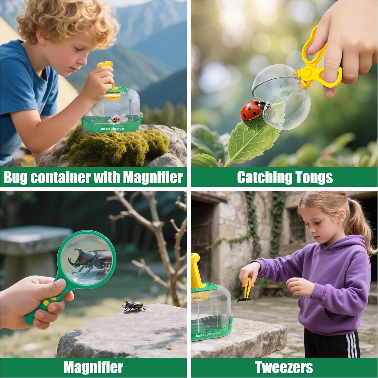 Kit de Exploración al Aire Libre GPUSFAK con Tienda y Walkie Talkies