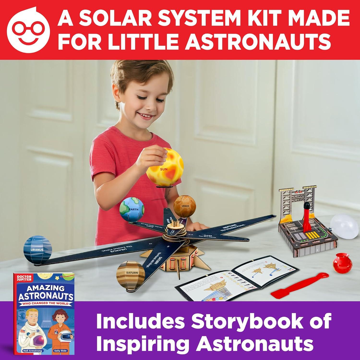 Kit de Ciencia Doctor Jupiter - Astronauta 5+ Años - Sistema Solar