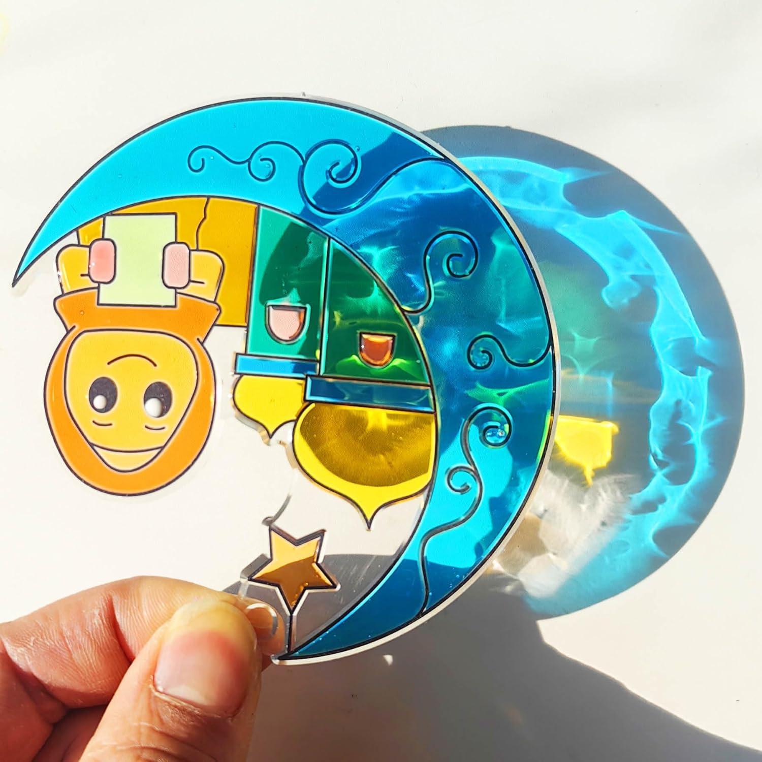 Kit de Manualidades Suncatcher Ayhuhra 30 Piezas Ramadan