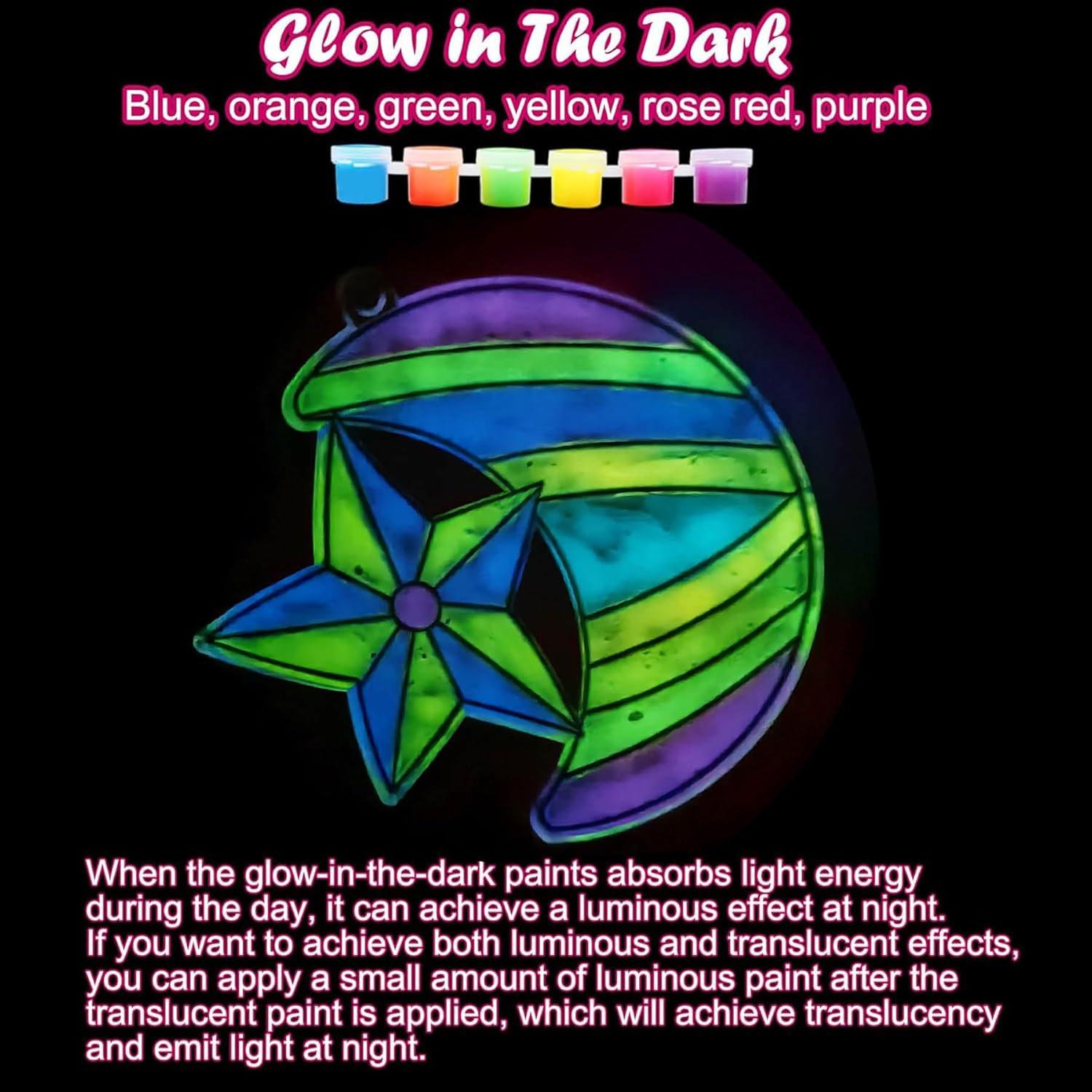 Kit de Manualidades Suncatcher Ayhuhra 30 Piezas Ramadan