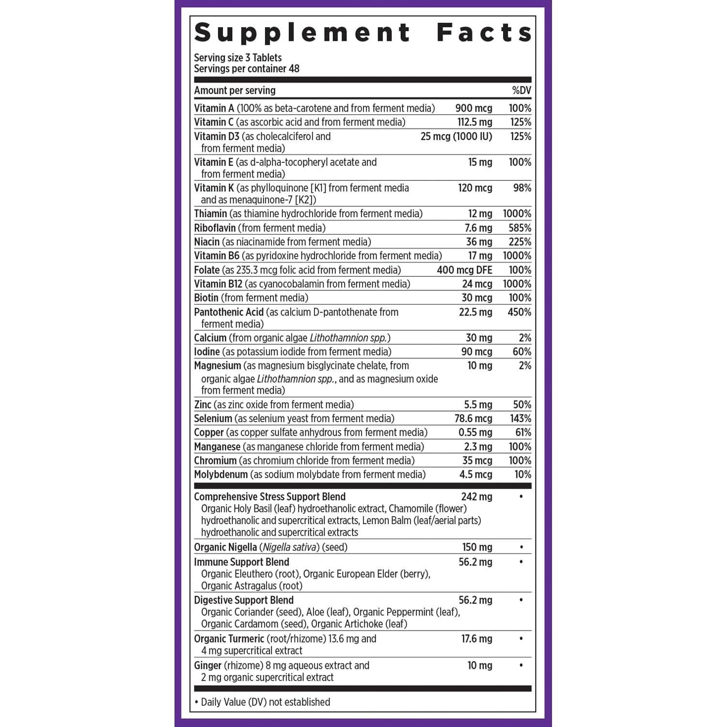 Multivitamina Diaria Perfect Calm Nuevo Capítulo 144 Cápsulas