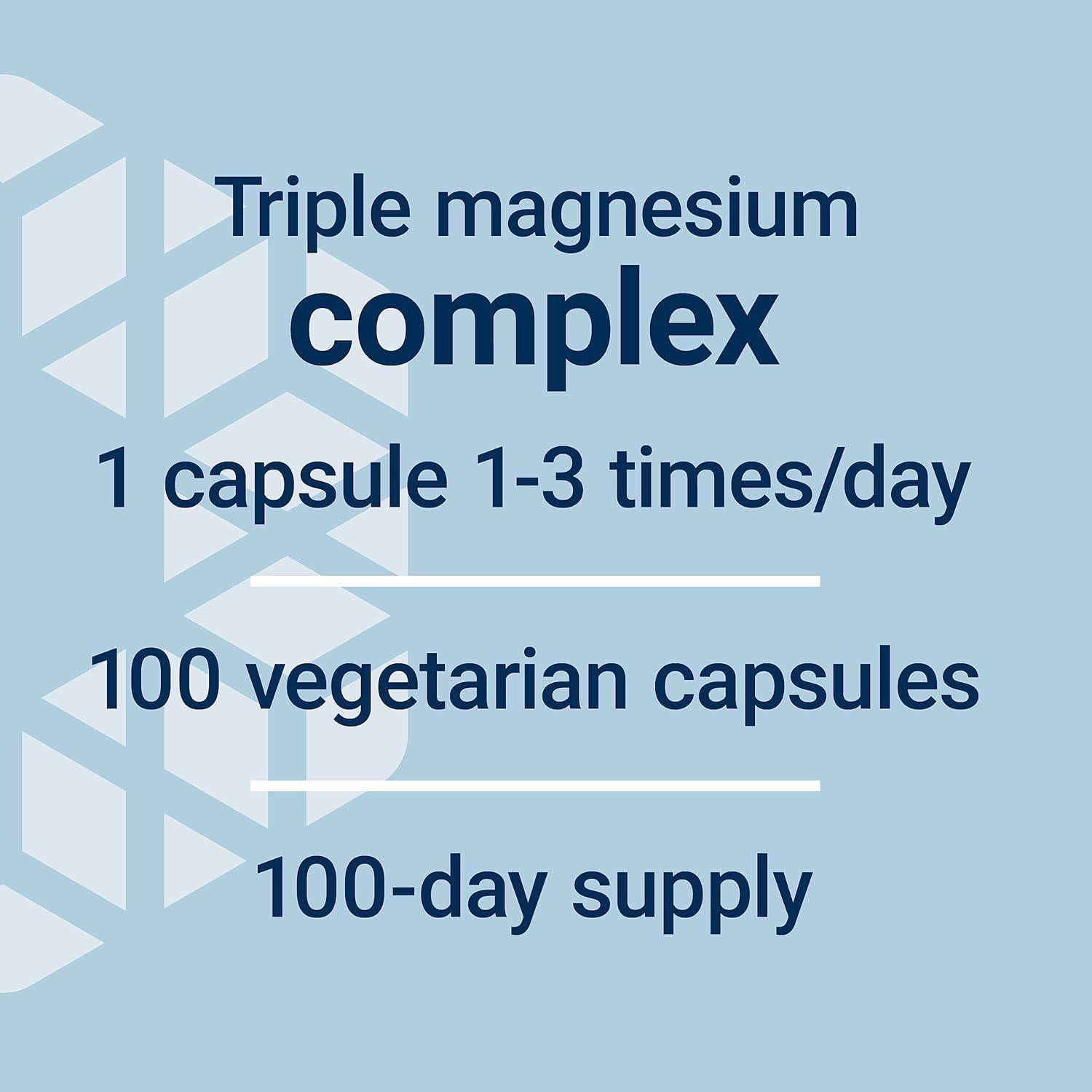 Cápsulas de Magnesio Life Extension 500 mg - 100 Vegetarianas