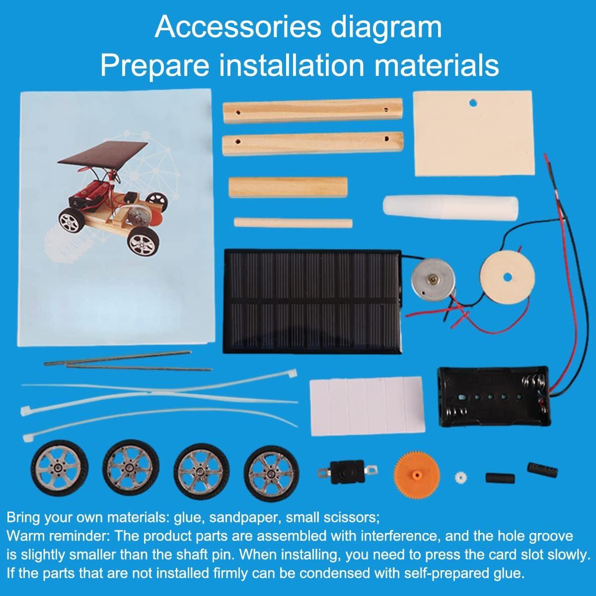 Kit de Coches Solares para Construir OuShi - Proyecto STEM Juvenil