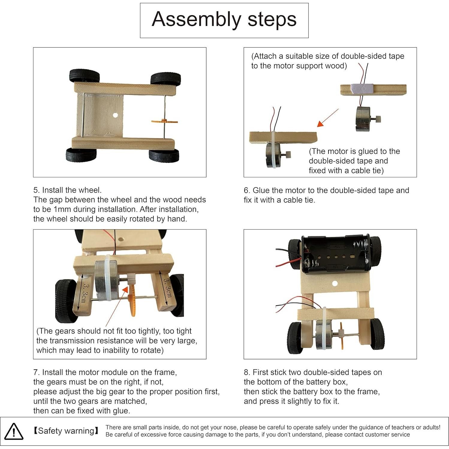 Kit de Coches Solares para Construir OuShi - Proyecto STEM Juvenil
