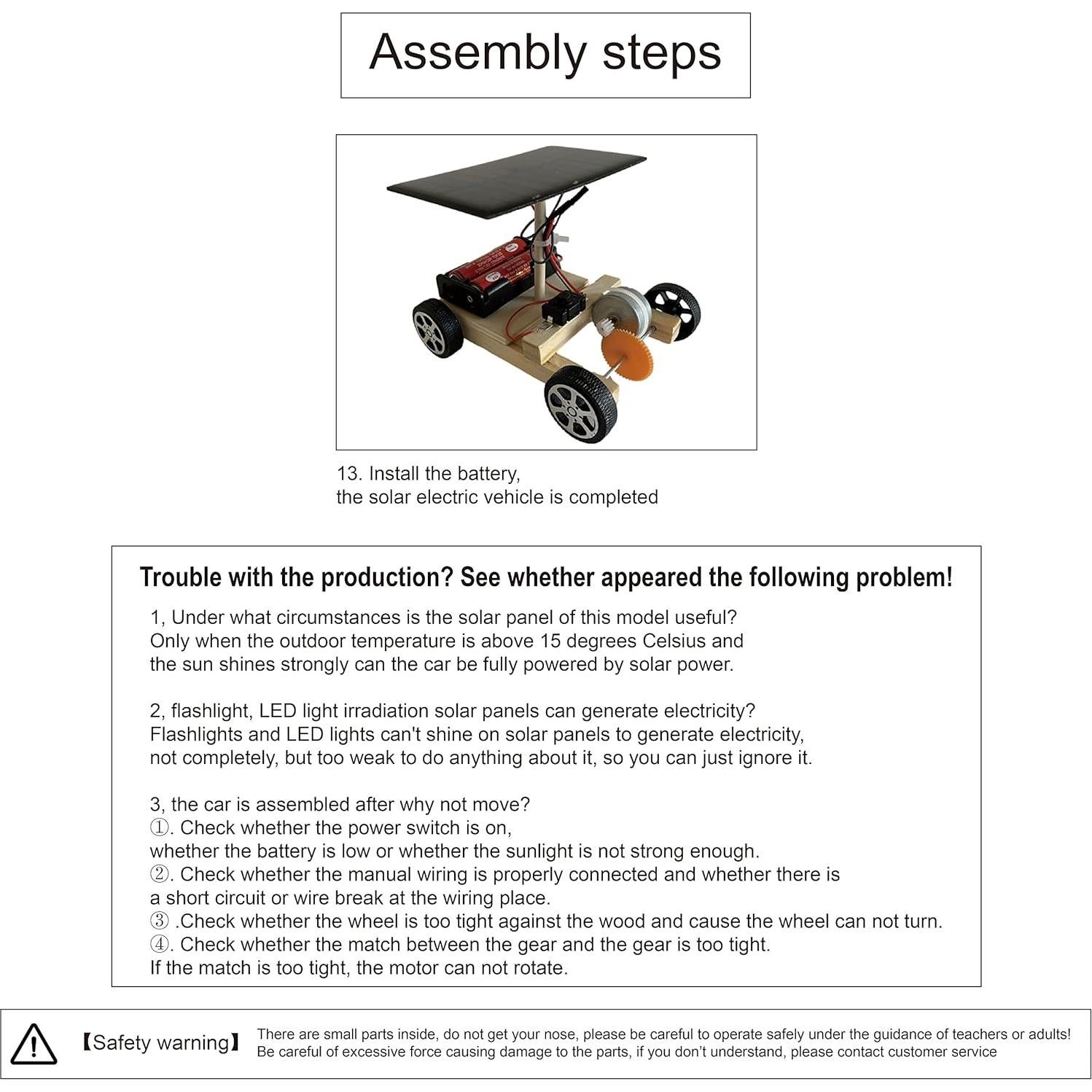 Kit de Coches Solares para Construir OuShi - Proyecto STEM Juvenil