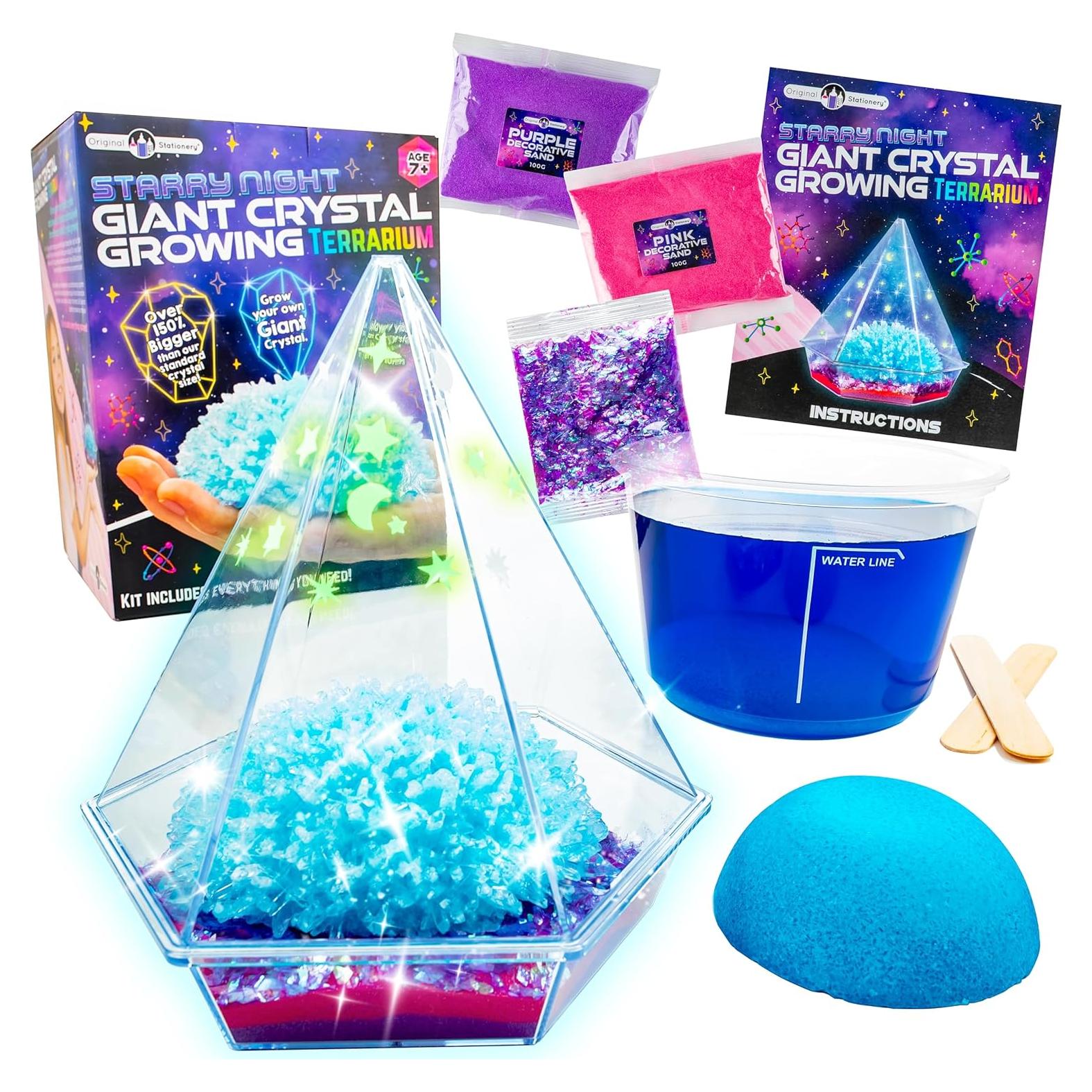 Kit de Terrario de Cristales Gigantes Original Stationery Starry Night