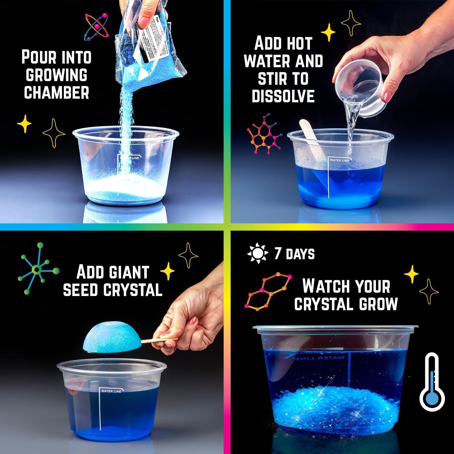 Kit de Terrario de Cristales Gigantes Original Stationery Starry Night