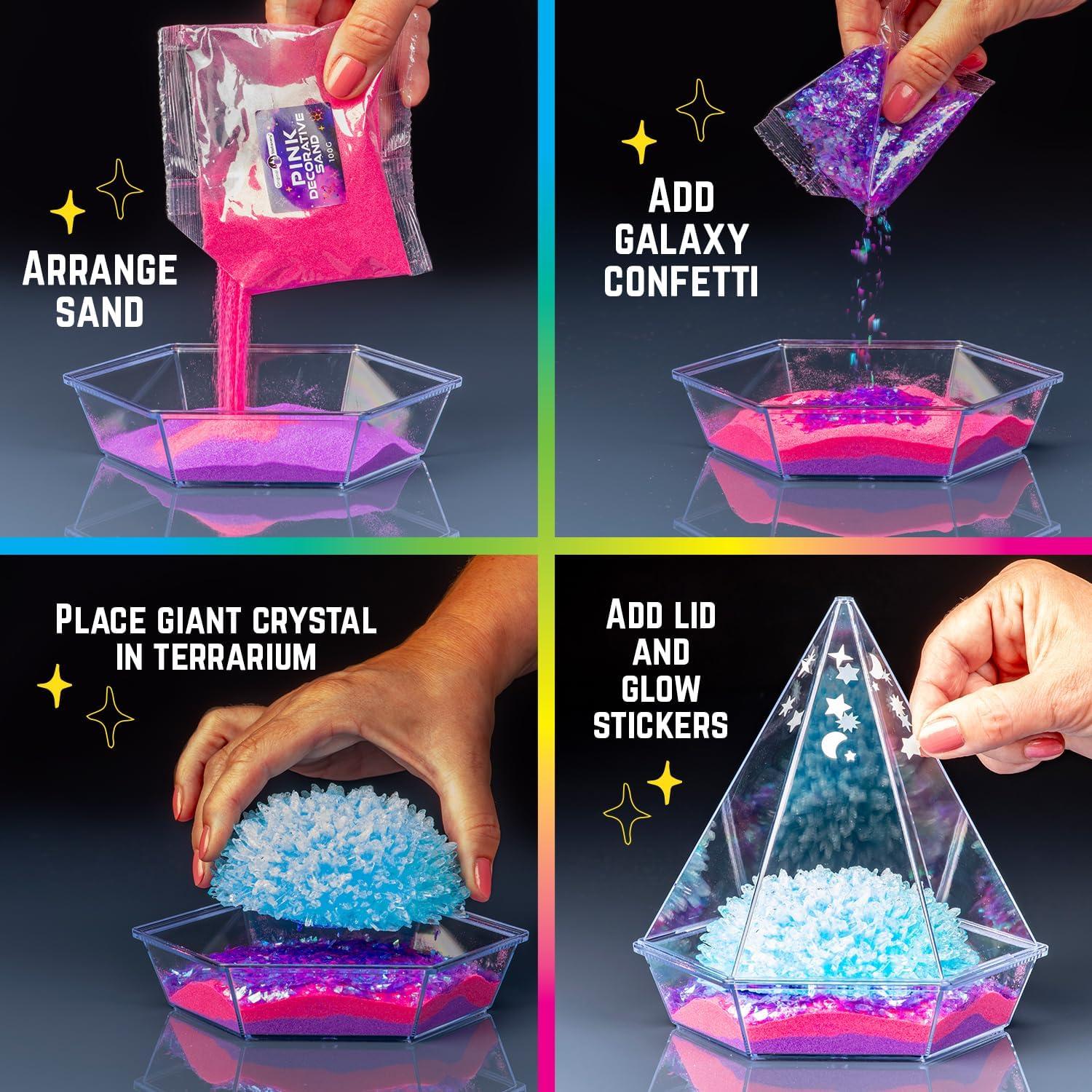 Kit de Terrario de Cristales Gigantes Original Stationery Starry Night