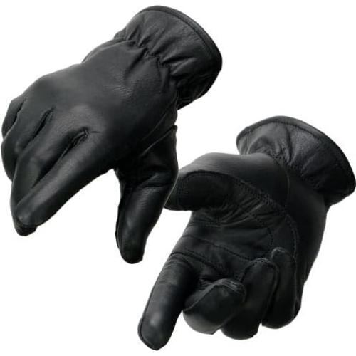 Guantes de motocicleta de cuero Milwaukee Leather MG7715 para mujer