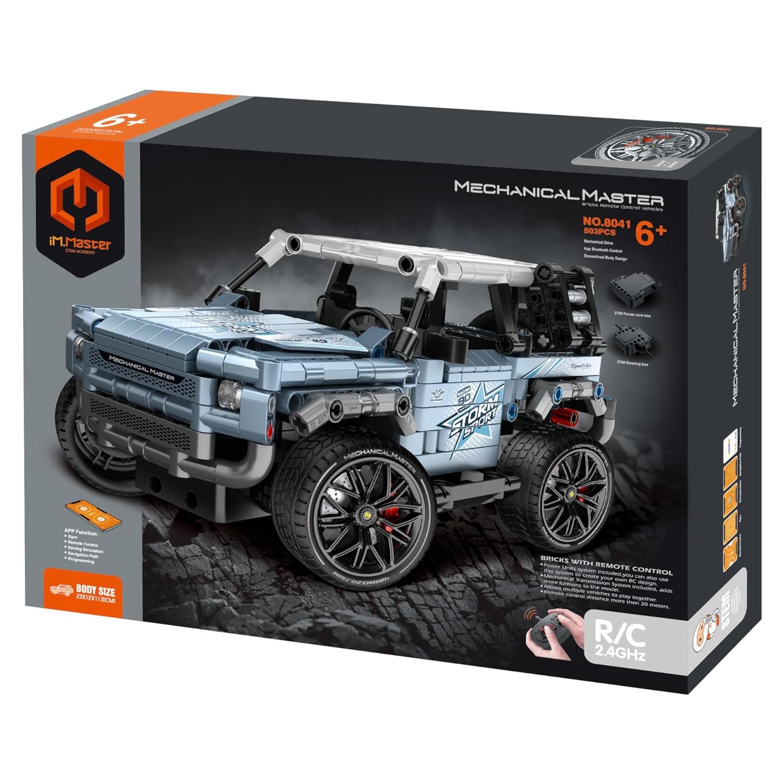 Coche STEM Dakott Control Remoto APP Todo Terreno 503 Pcs