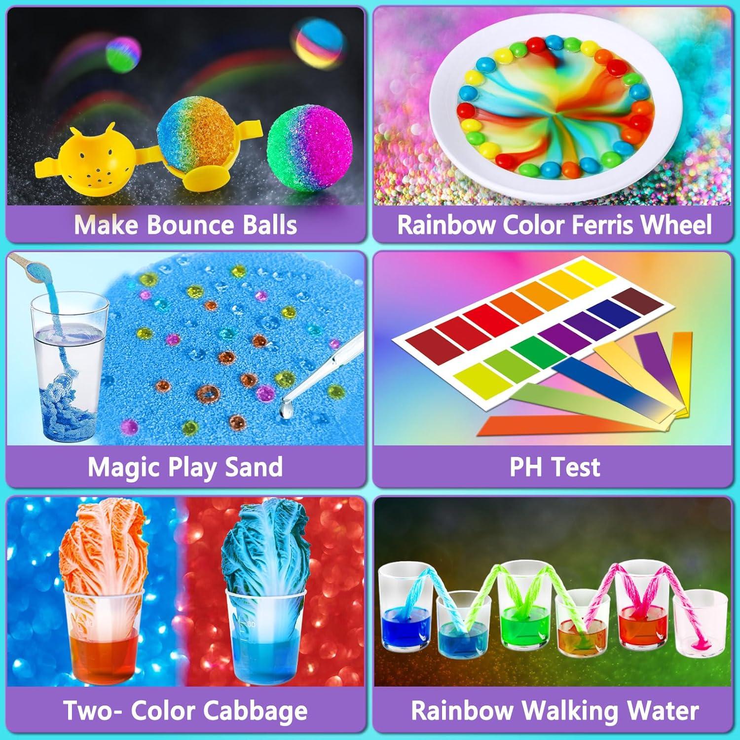 Kit de Experimentos Científicos UNGLINGA 70+ para Niños