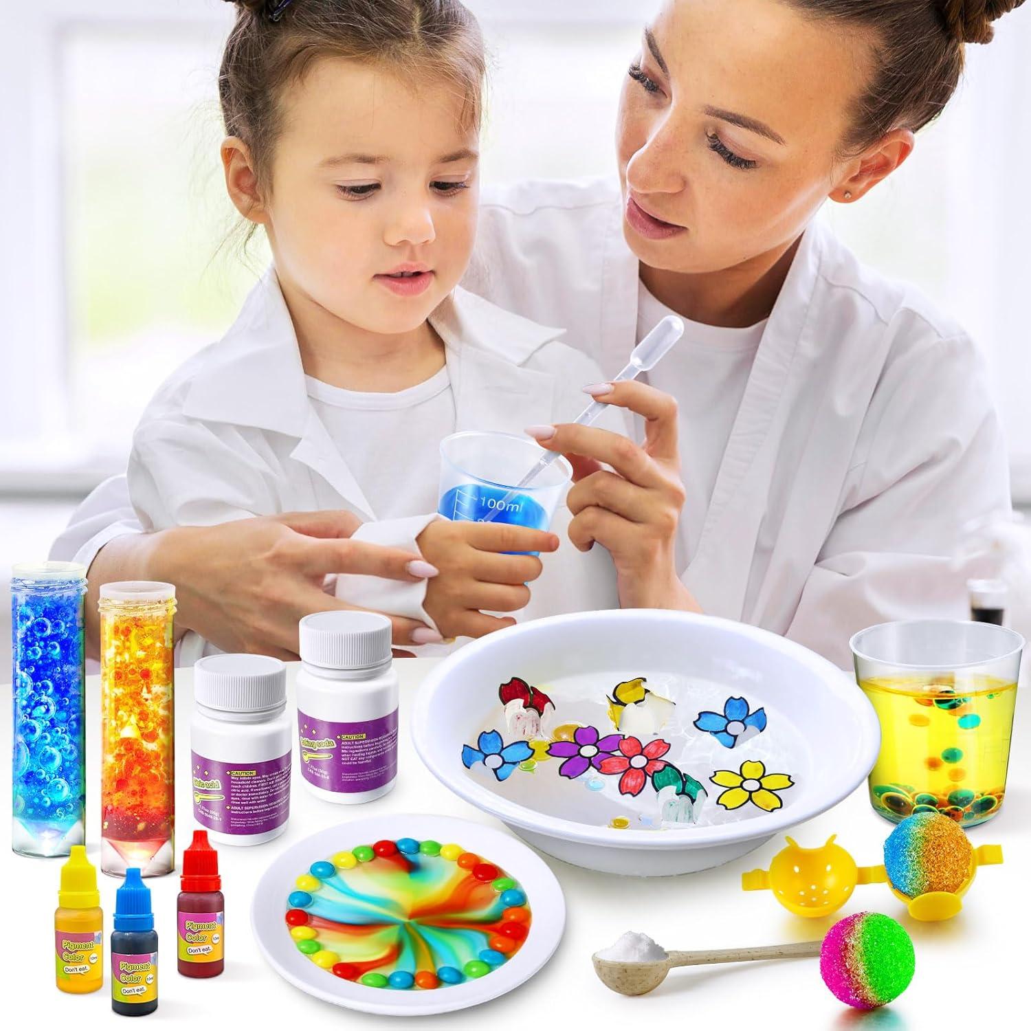 Kit de Experimentos Científicos UNGLINGA 70+ para Niños