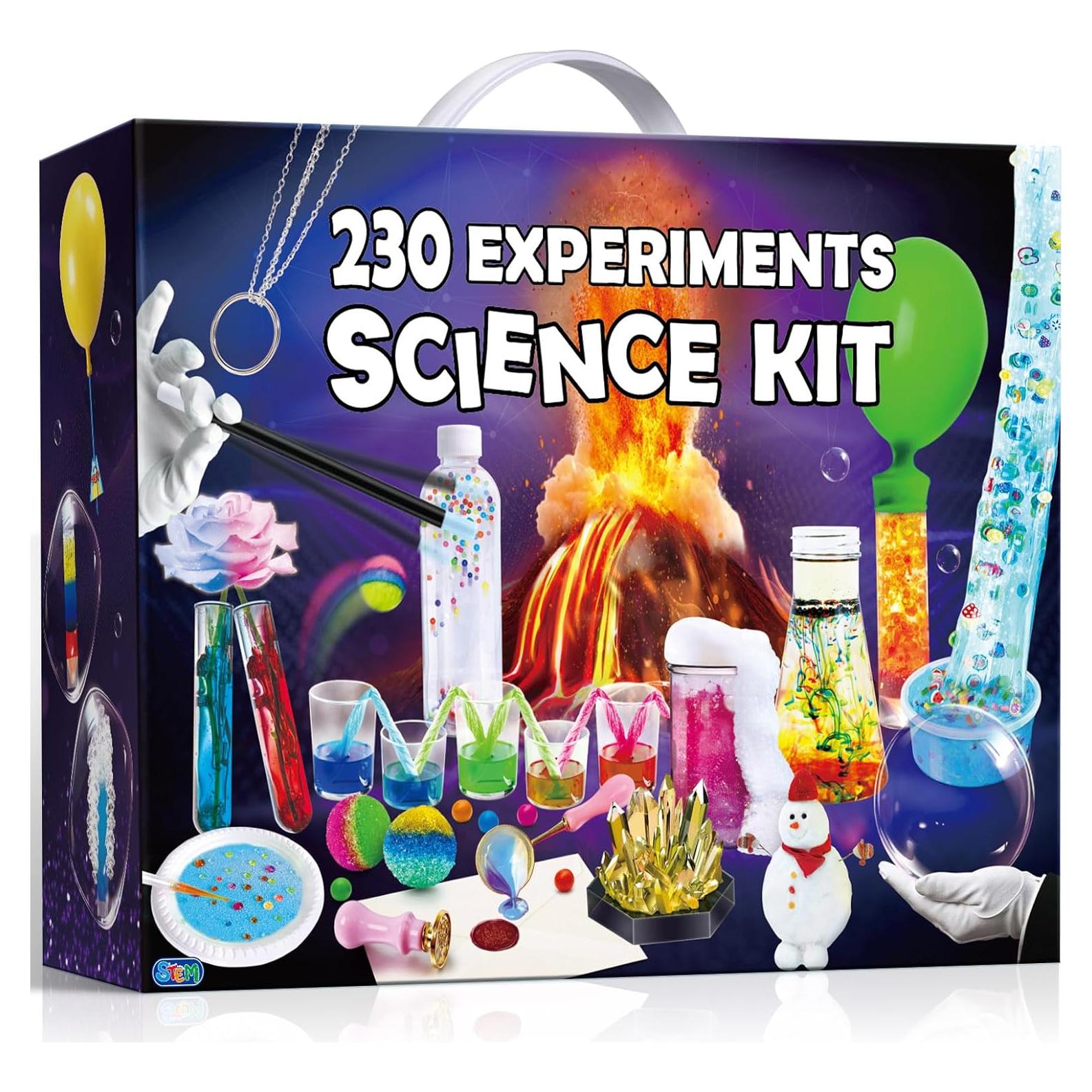 Kit de Ciencia 230 Experimentos PATIFEED para Niños 3+ Años
