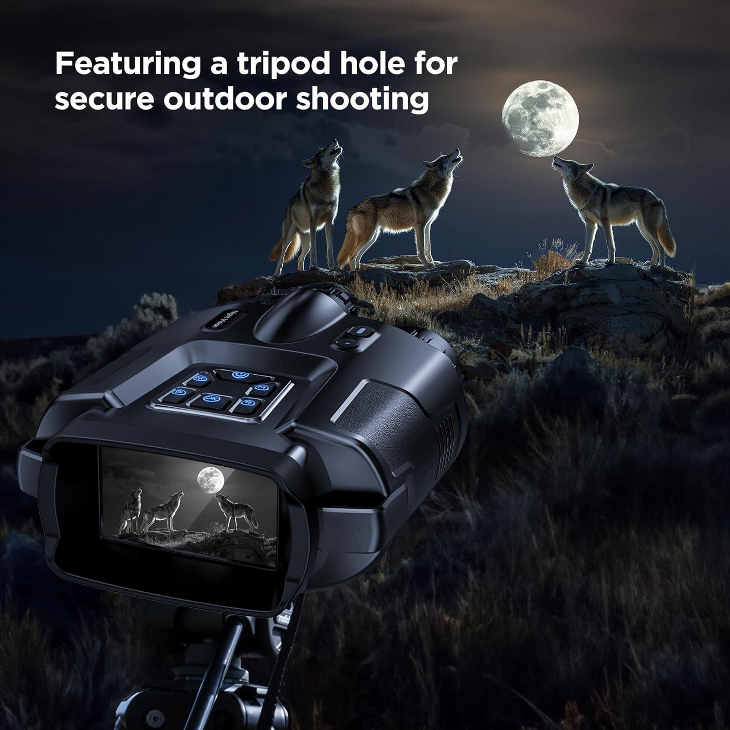 Binoculares de Visión Nocturna 4K Diyimin Z115 con Luz Táctica