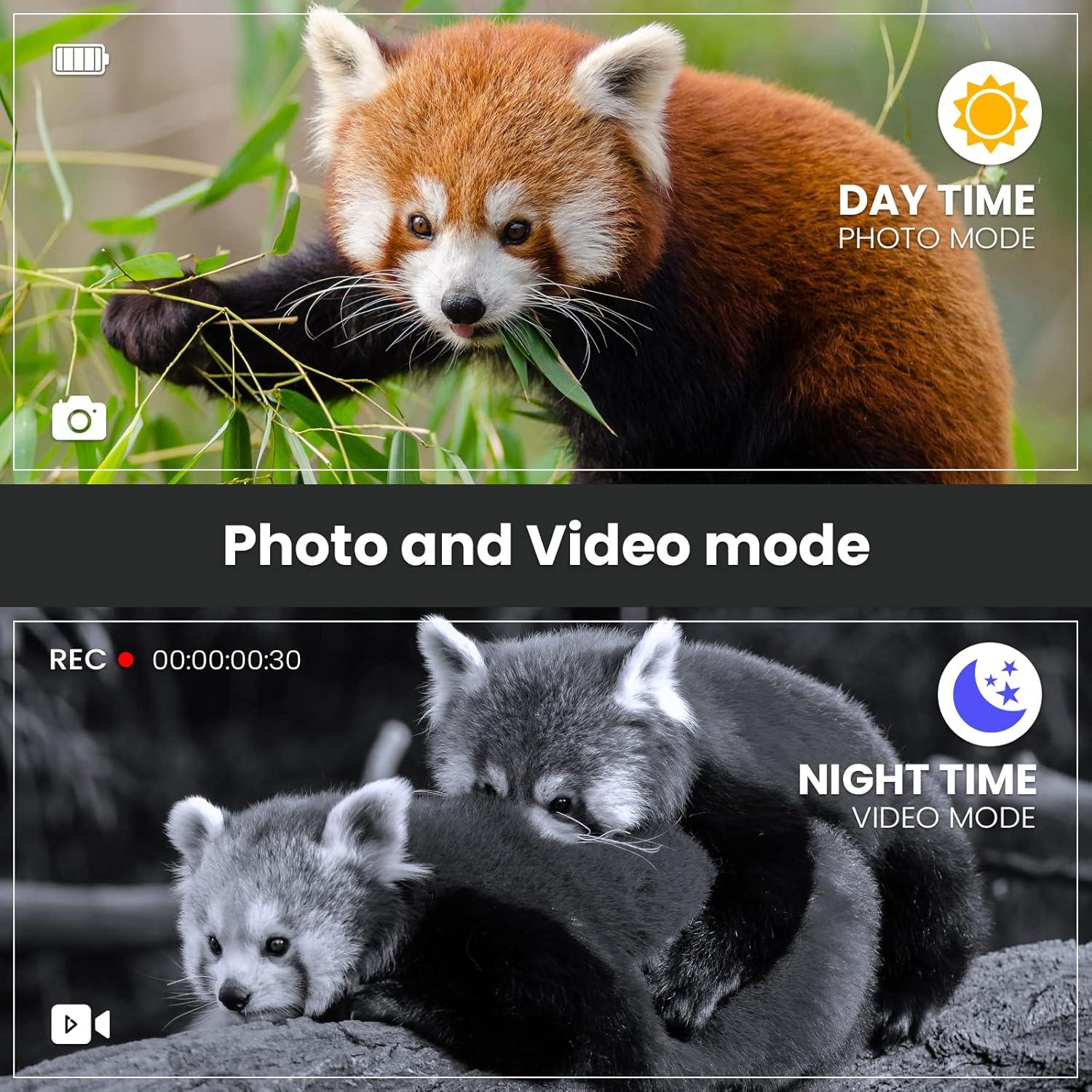 Gafas de Visión Nocturna Digital 4K KJK con Pantalla 3"