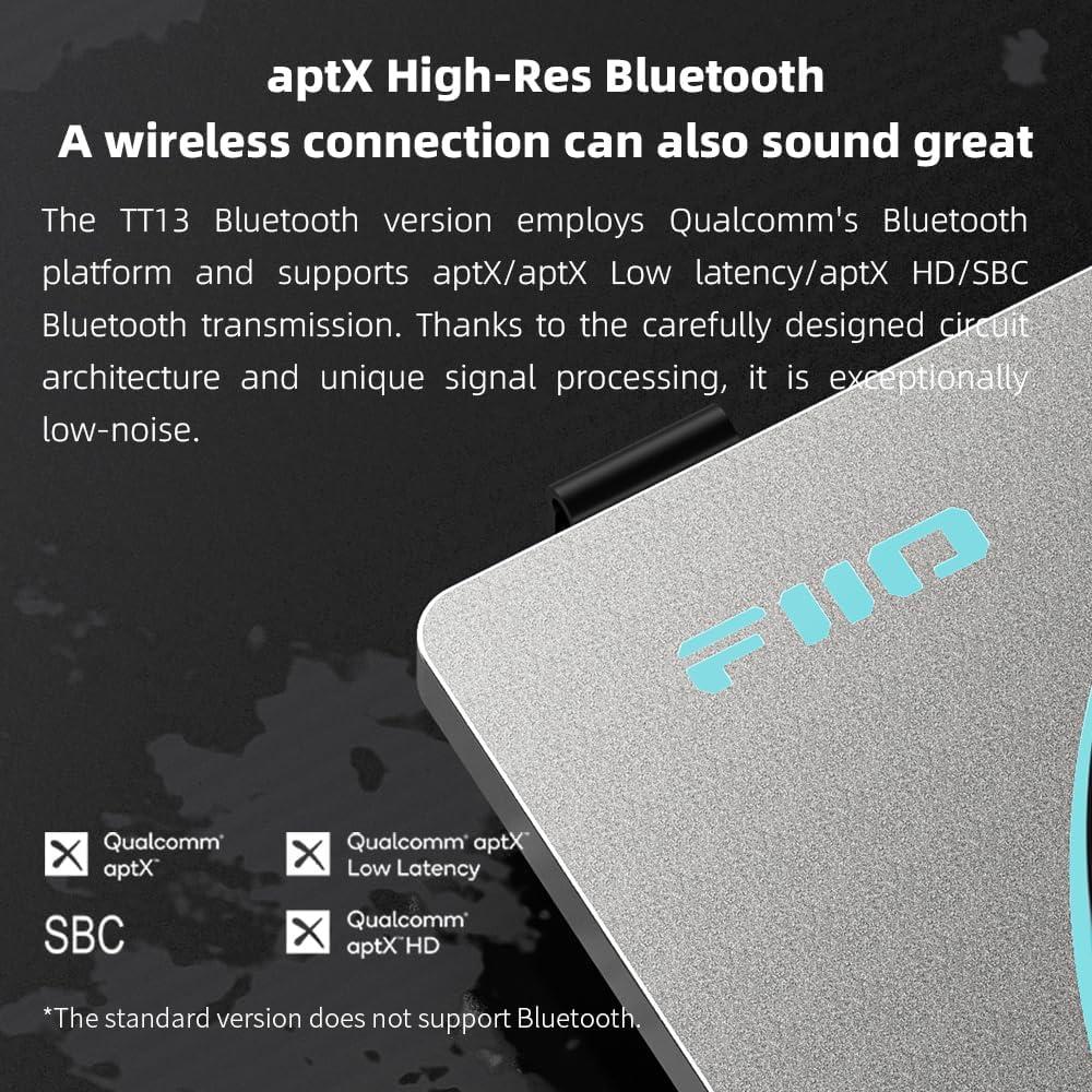 Tocadiscos FiiO TT13 Automático Bluetooth 5.78kg