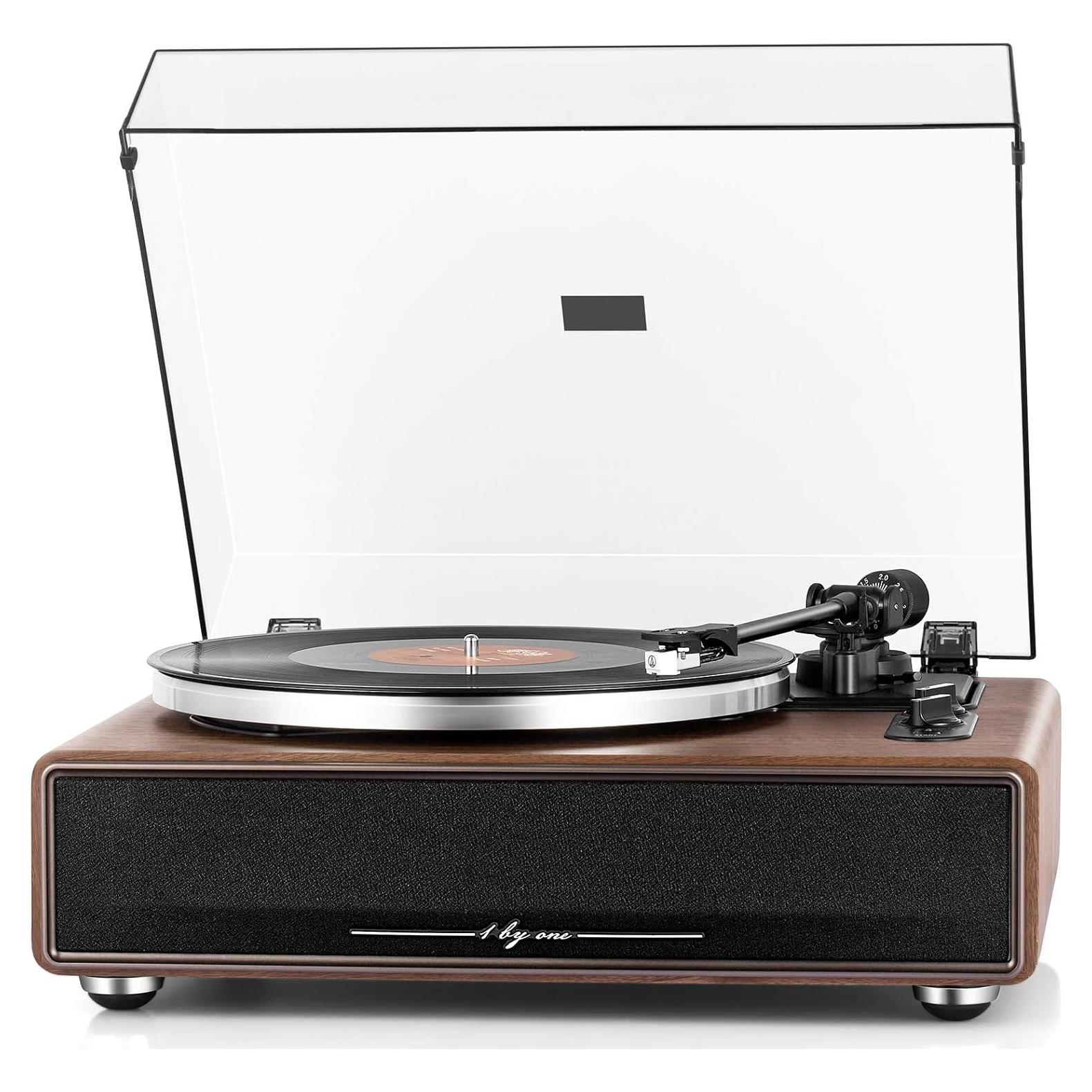 Giradiscos 1 POR UNO Alta Fidelidad Bluetooth 33/45 RPM