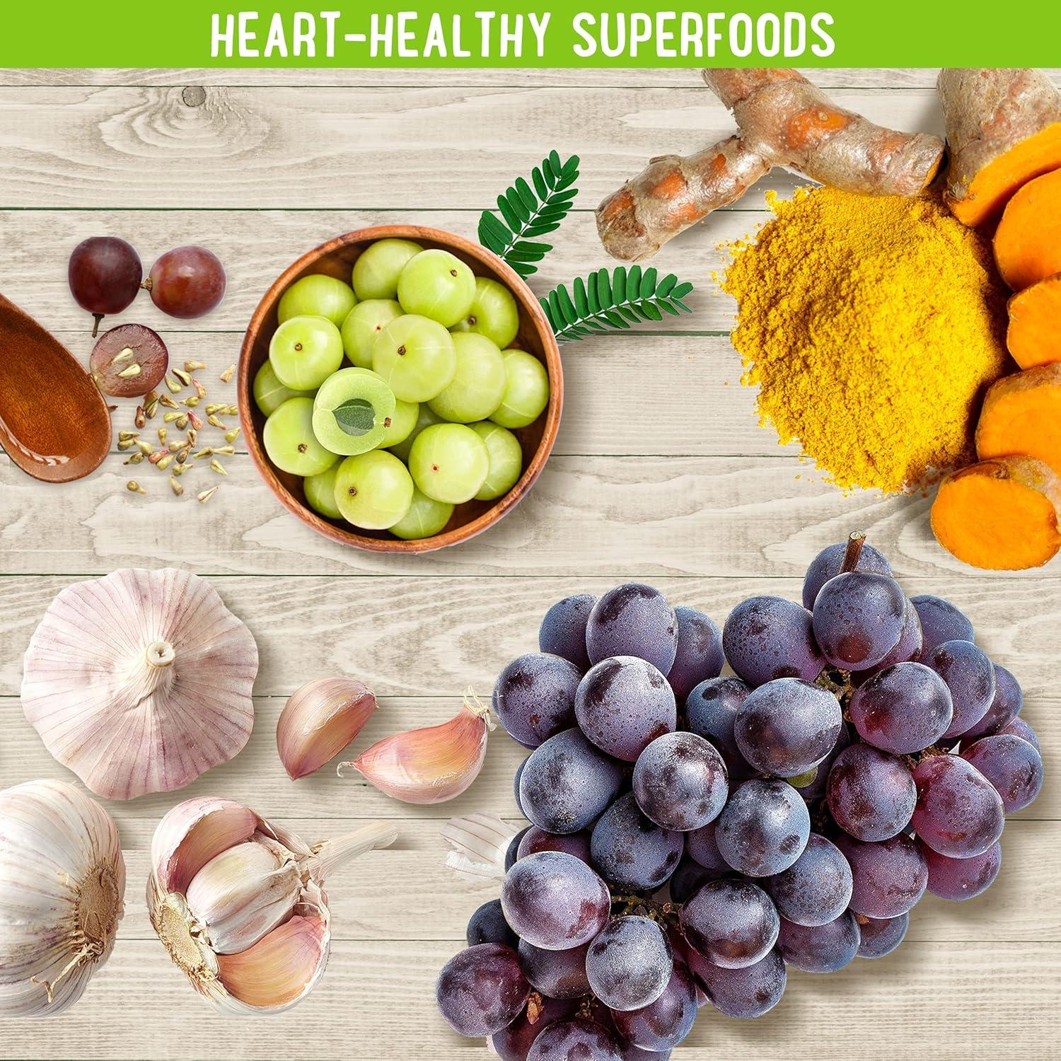 Suplemento CoQ10 NATURELO 60 Cápsulas Antioxidante Salud Corazón