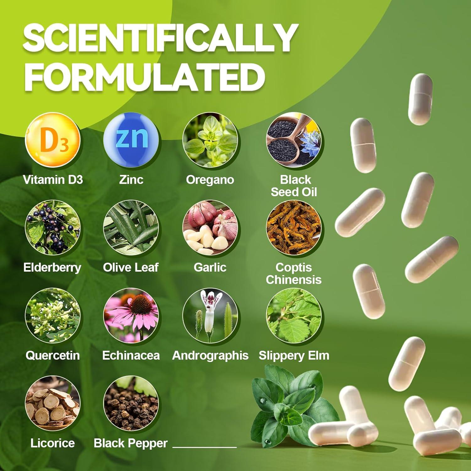 Suplemento de Aceite de Orégano Totaria 120 Cápsulas Inmunidad