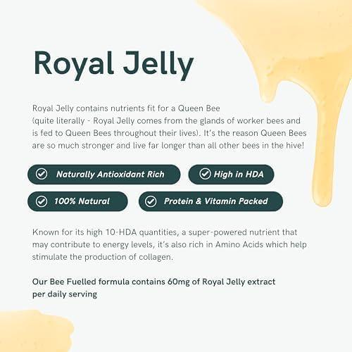 Cápsulas Vegetales Bee Fuelled Dr Sosnowski 60ct Energía B