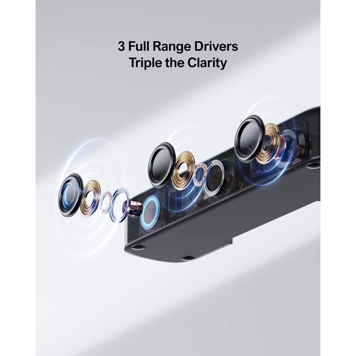 Barra de Sonido 5.1 Ultimea Aura A50 Pro con Dolby Atmos