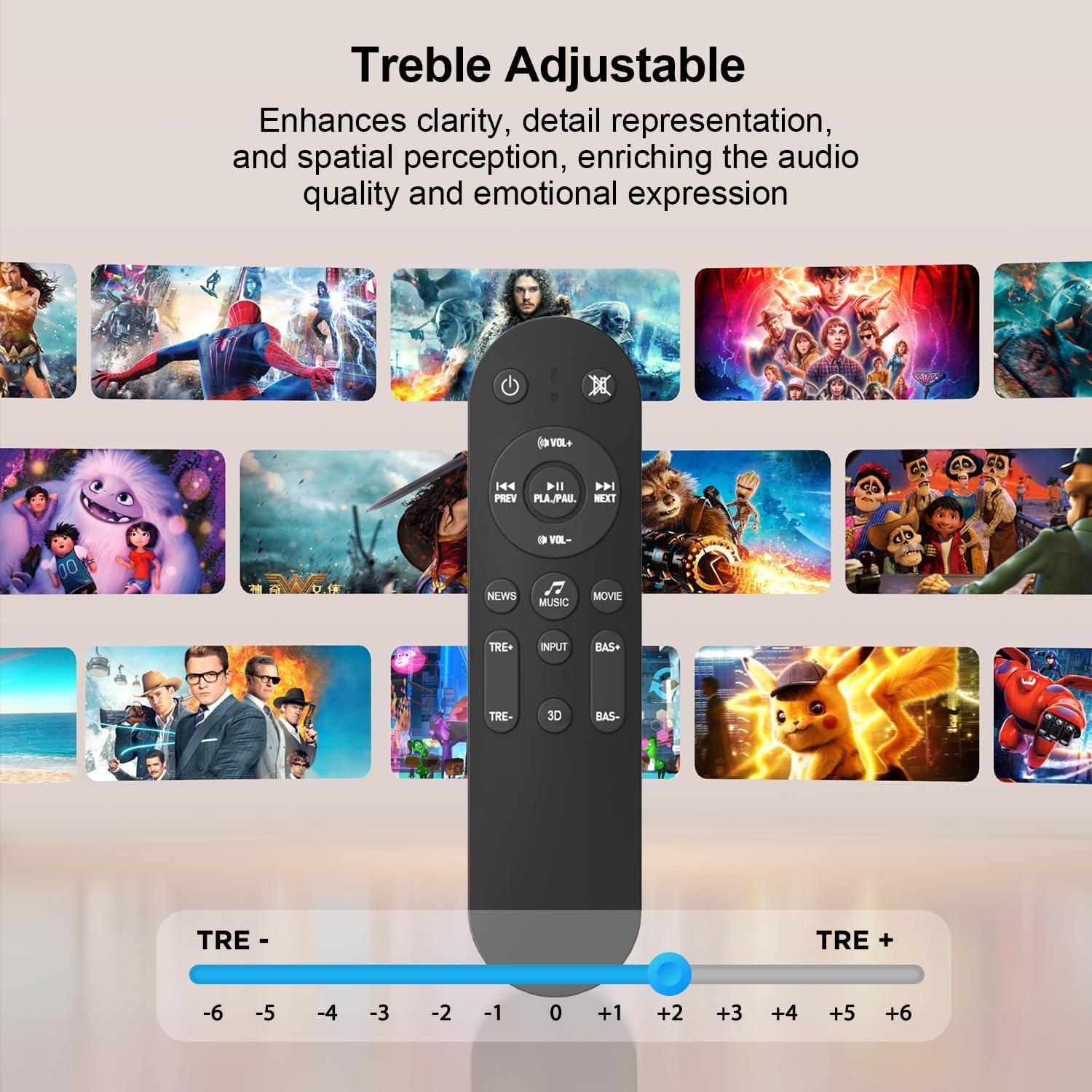 Barra de Sonido Hiwill HiElite A21 2.1CH Dolby Atmos 200W