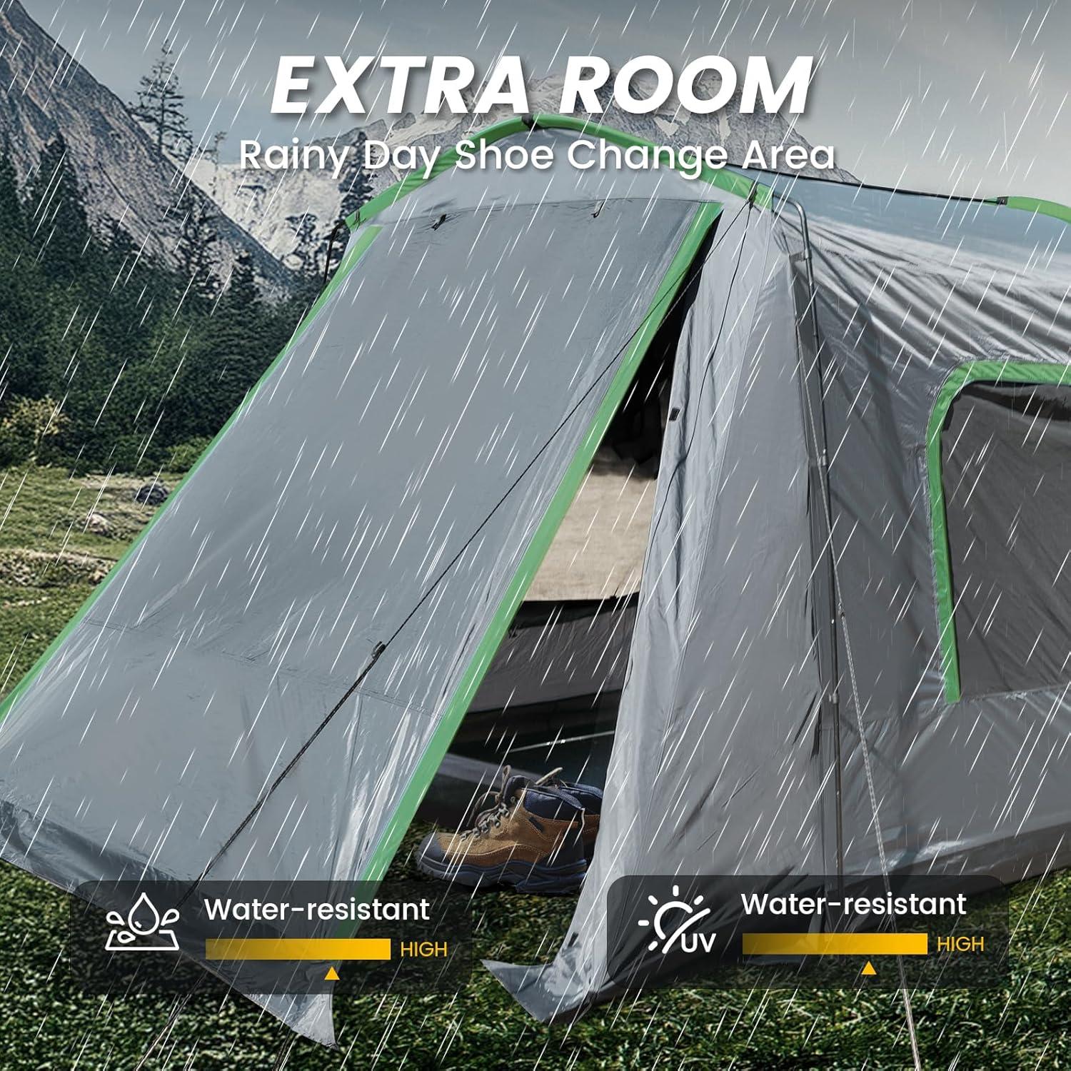 Carpa SUV WildFinder 5-9 Personas Impermeable 2.44x3.23m