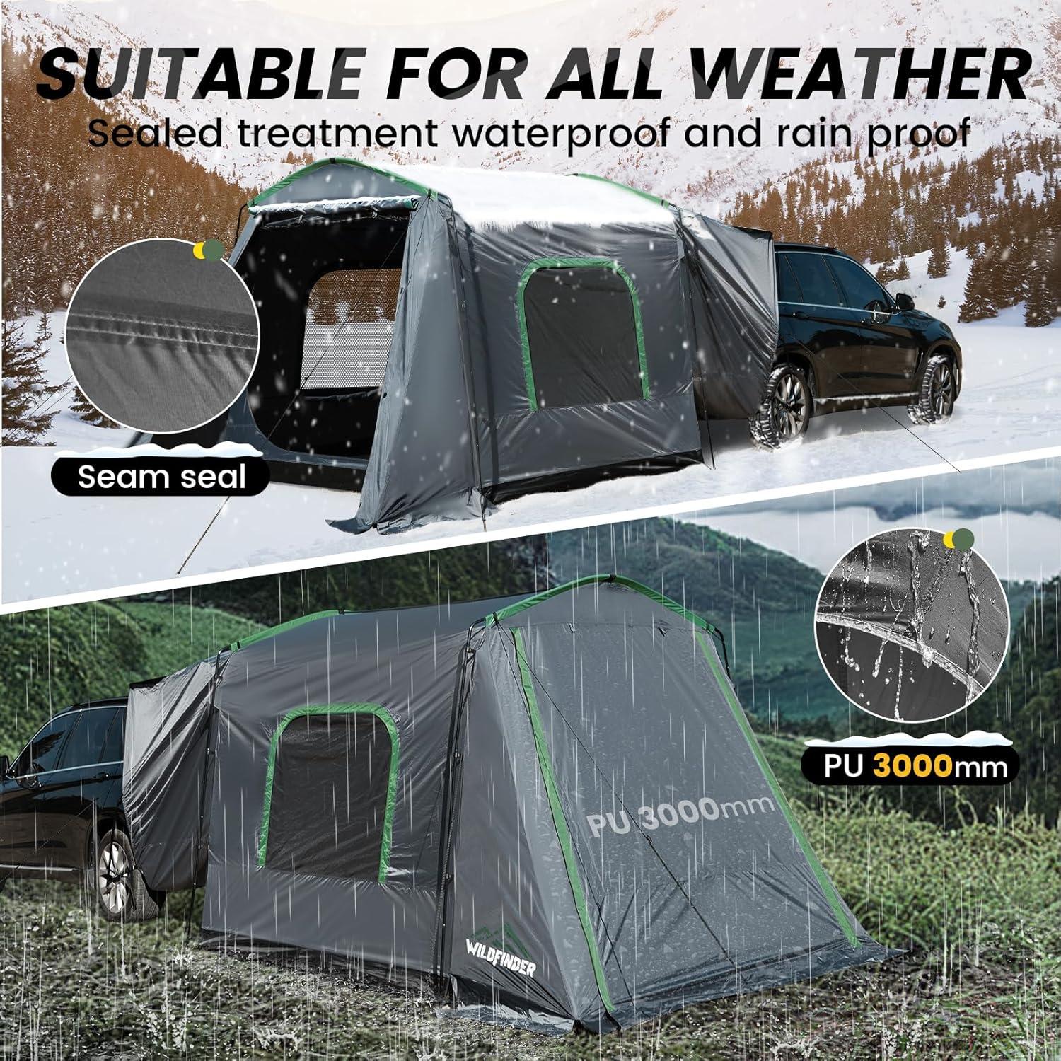 Carpa SUV WildFinder 5-9 Personas Impermeable 2.44x3.23m
