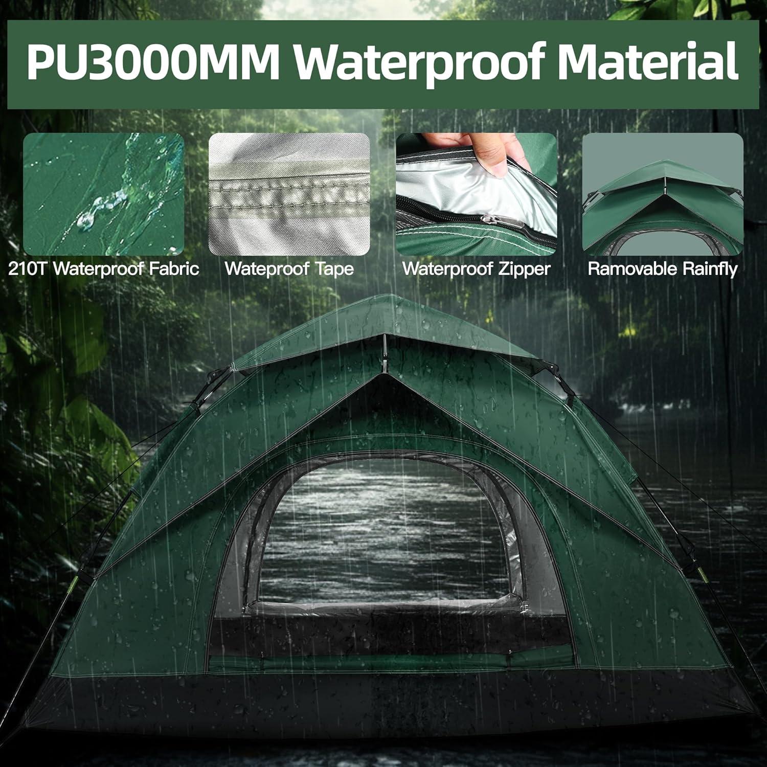 Tienda de Camping Domo Toncoke TCCTGR026 para 2 Personas